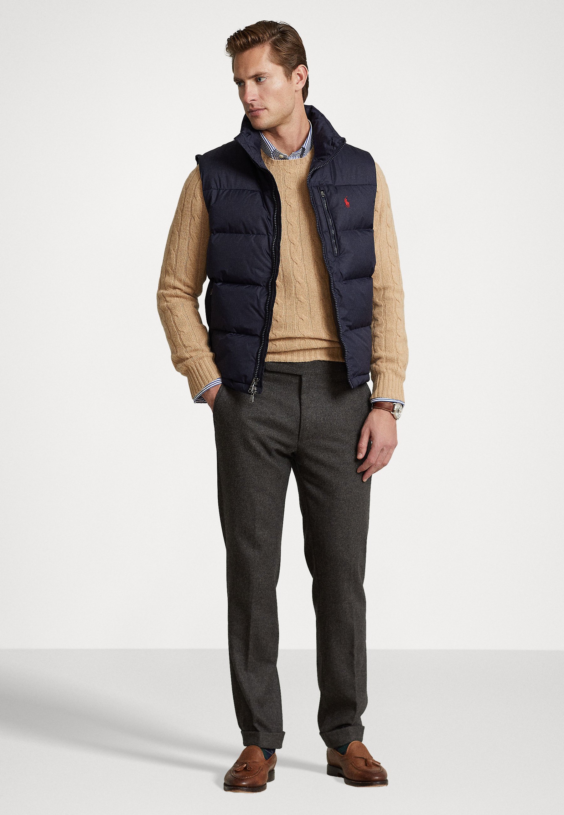 Polo Ralph Lauren EL CAP FILL VEST - Waistcoat - navy/dark blue