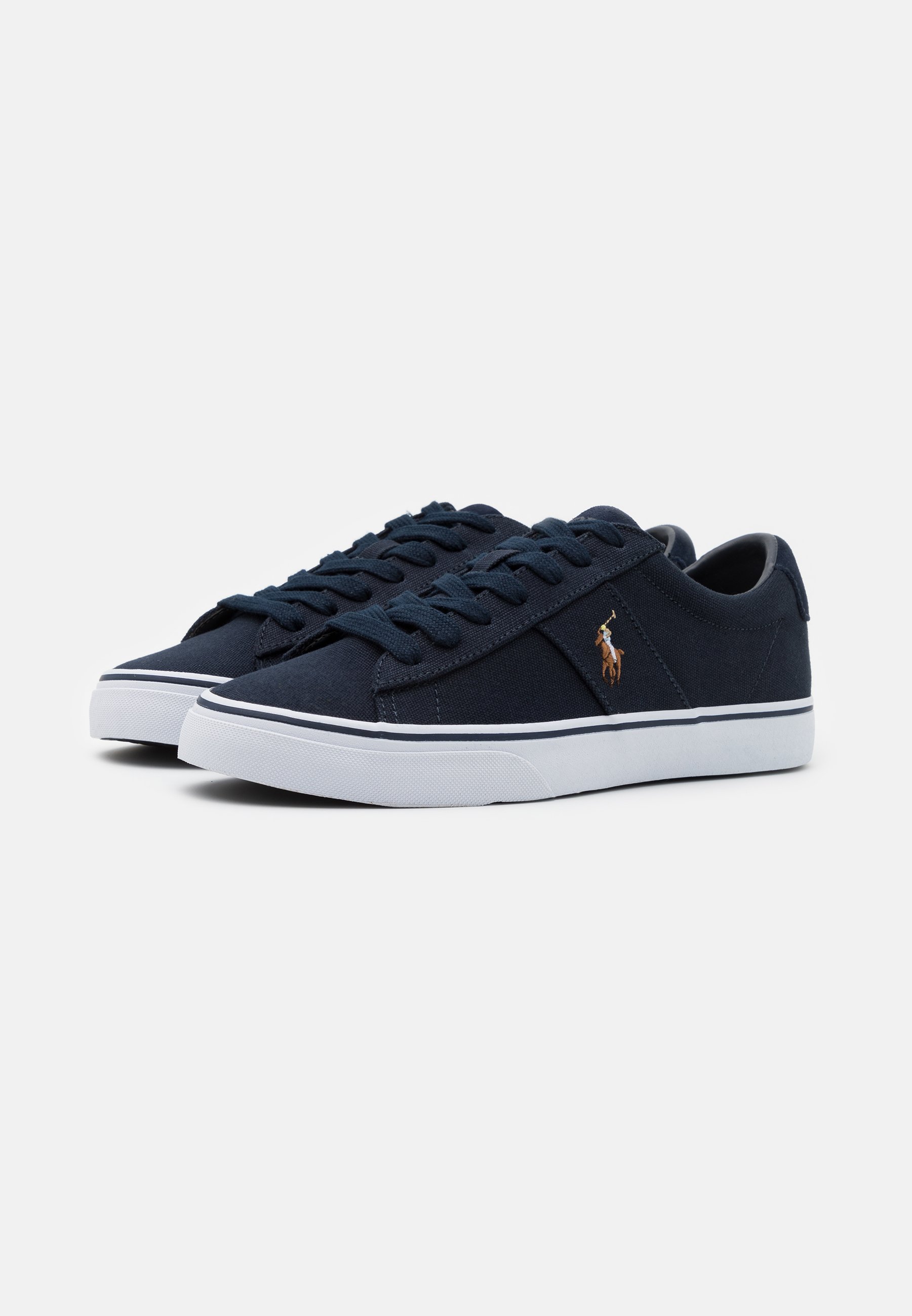 Polo Ralph Lauren SAYER CANVAS SNEAKER - Trainers - aviator navy/dark blue