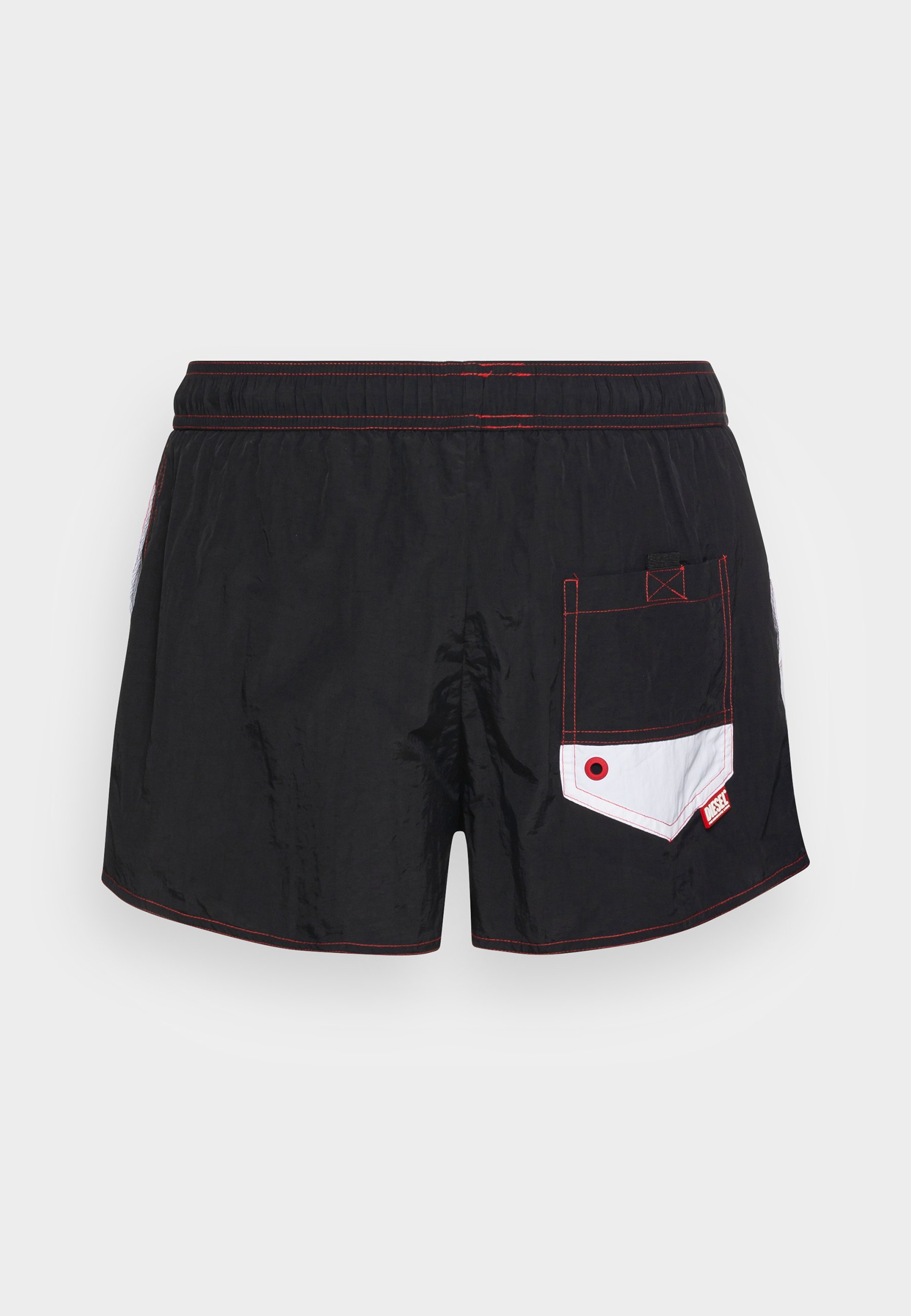 Diesel CAYBAY - Swimming shorts - black/white/black