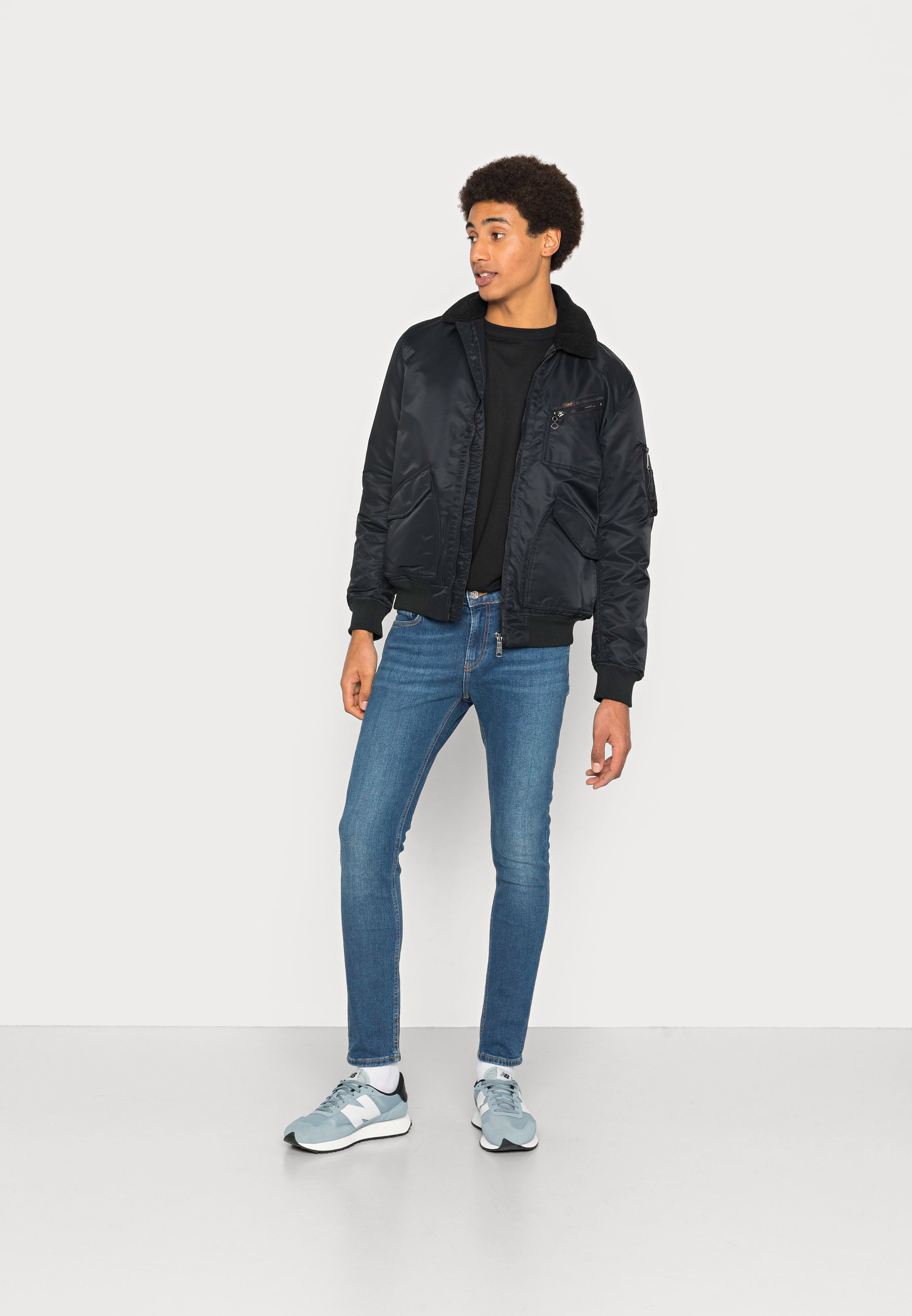 Scotch & Soda ESSENTIALS SKIM  - Slim fit jeans - classic blue/blue denim