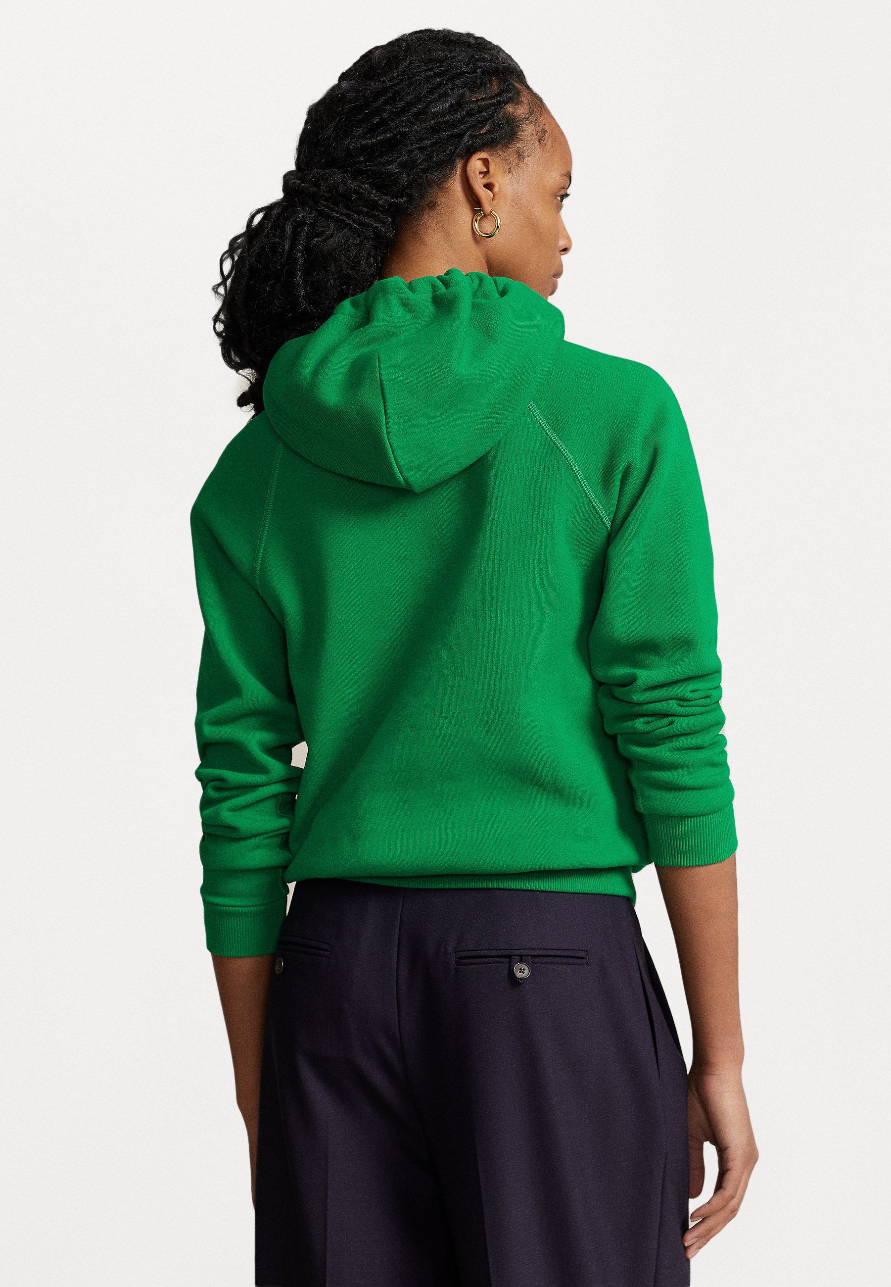 Polo Ralph Lauren LONG SLEEVE - Sweatshirt - billiard/green