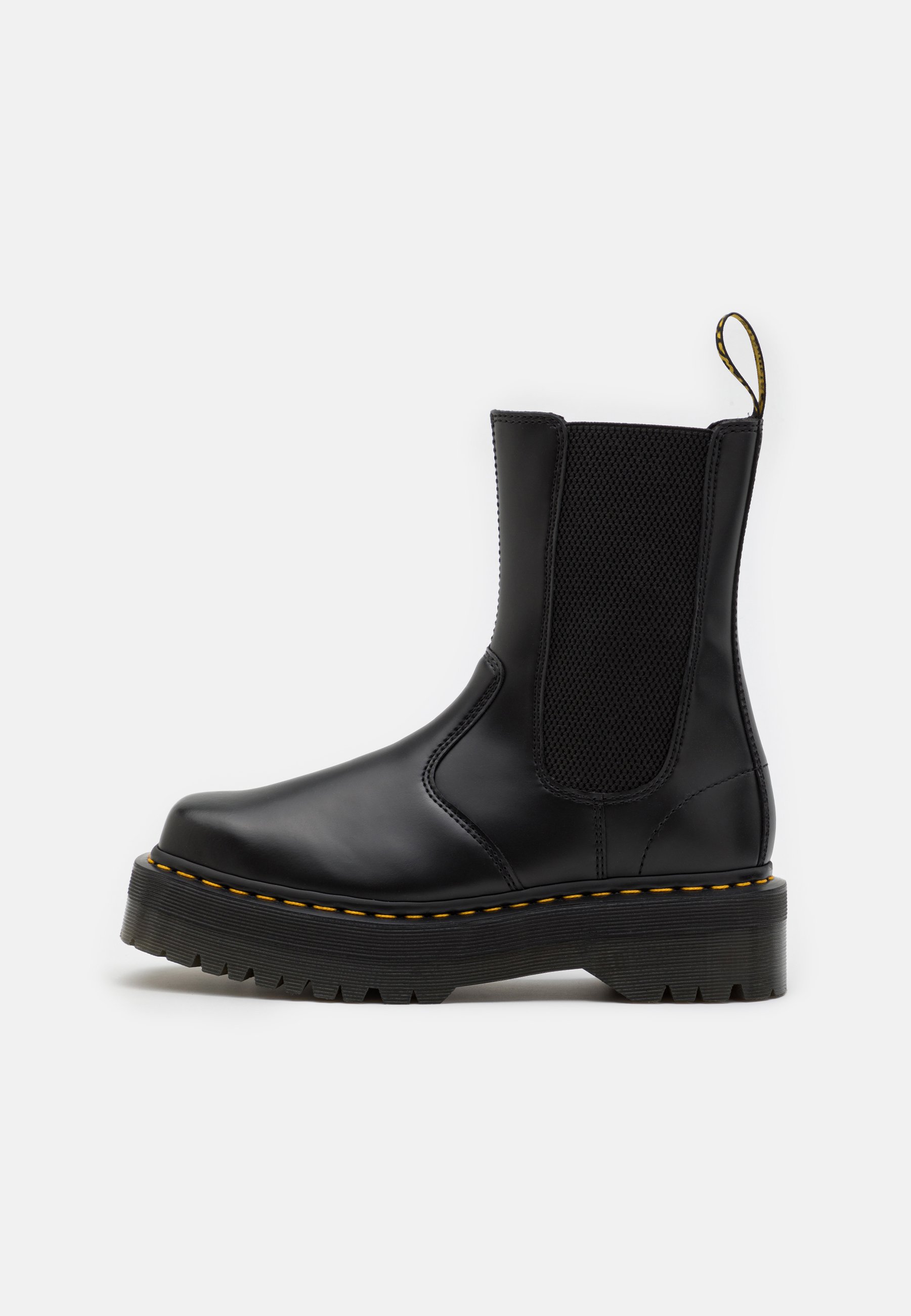 Dr. Martens 2976 HI QUAD SQUARED UNISEX - Classic ankle boots - black polished smooth/black