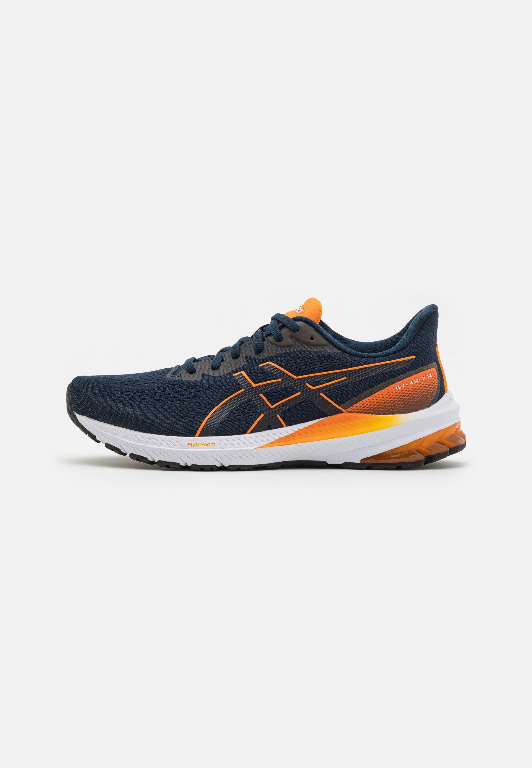 ASICS GT-1000 12 - Stabilty running shoes - french blue/bright orange/blue