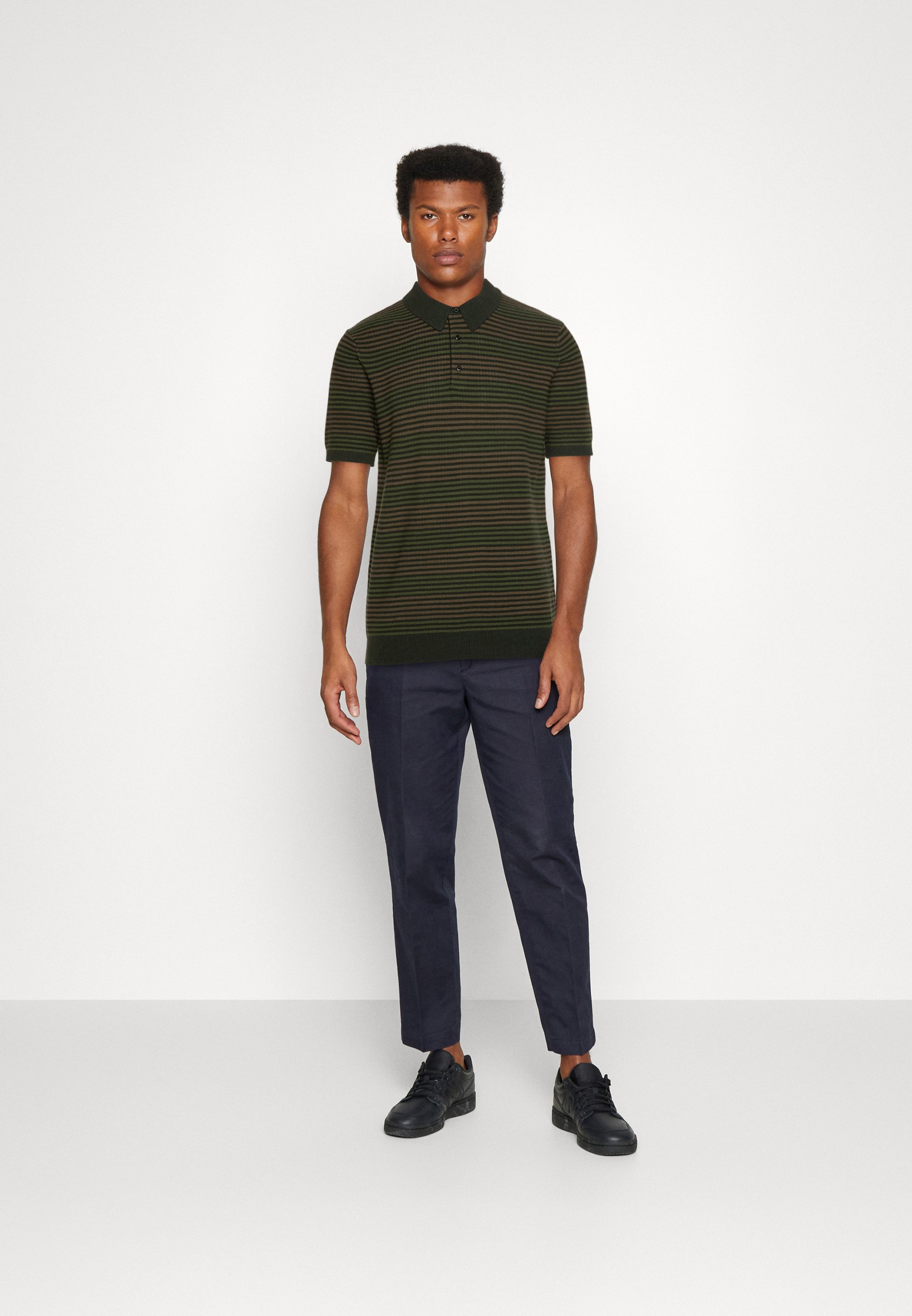 Scotch & Soda STRUCTURE - Polo shirt - military/olive