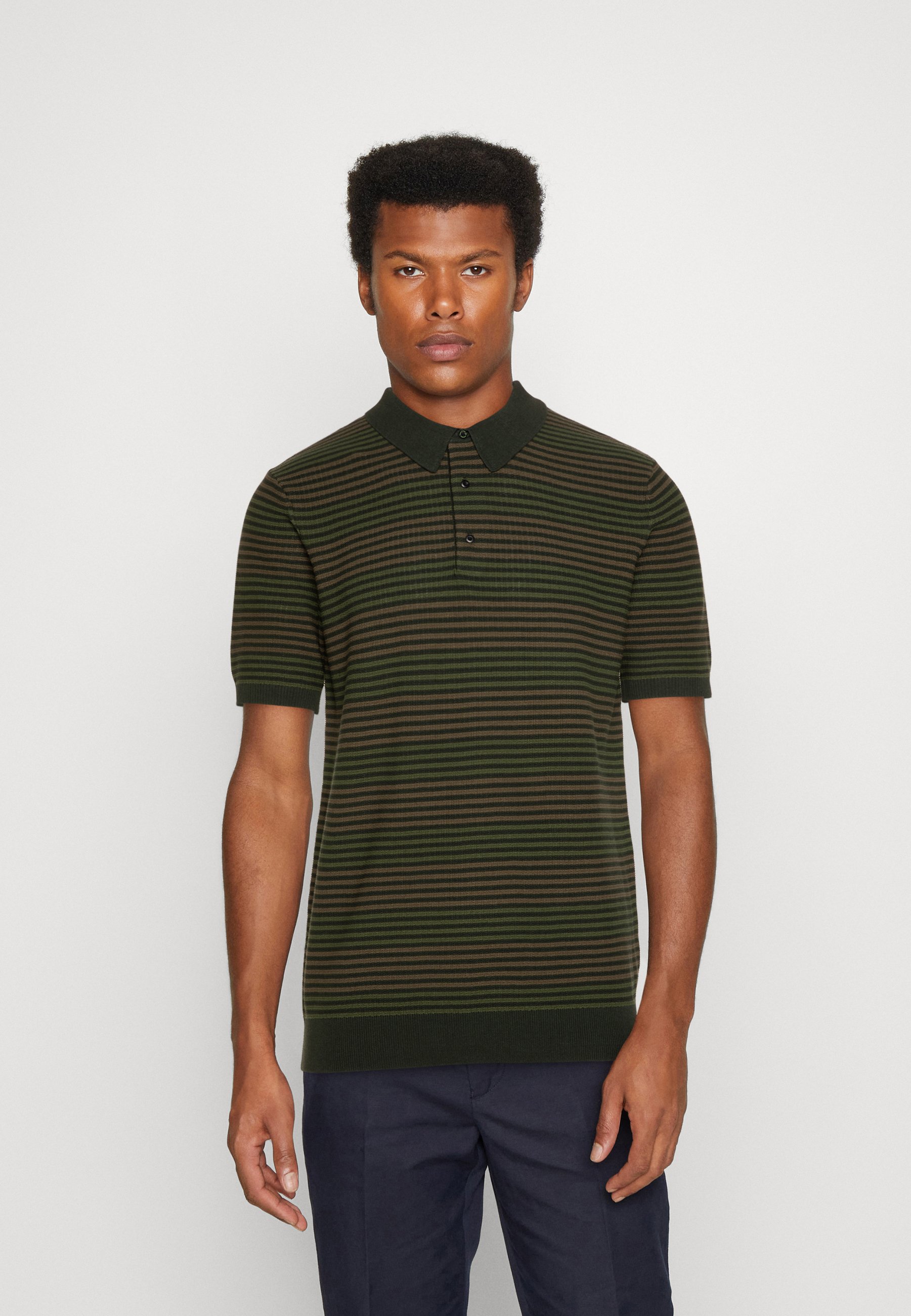 Scotch & Soda STRUCTURE - Polo shirt - military/olive