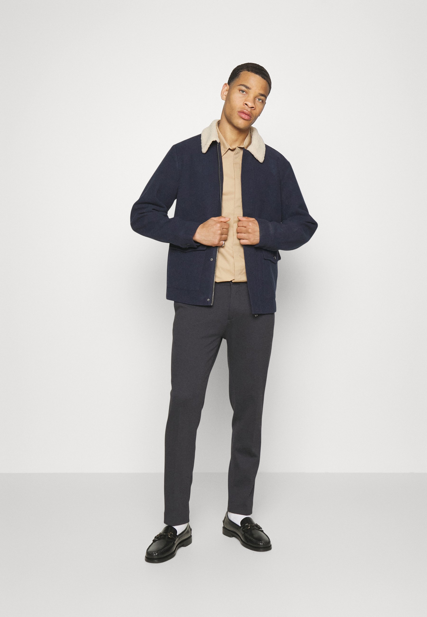 Scotch & Soda SUPER SLIM FIT - Chinos - dark blue