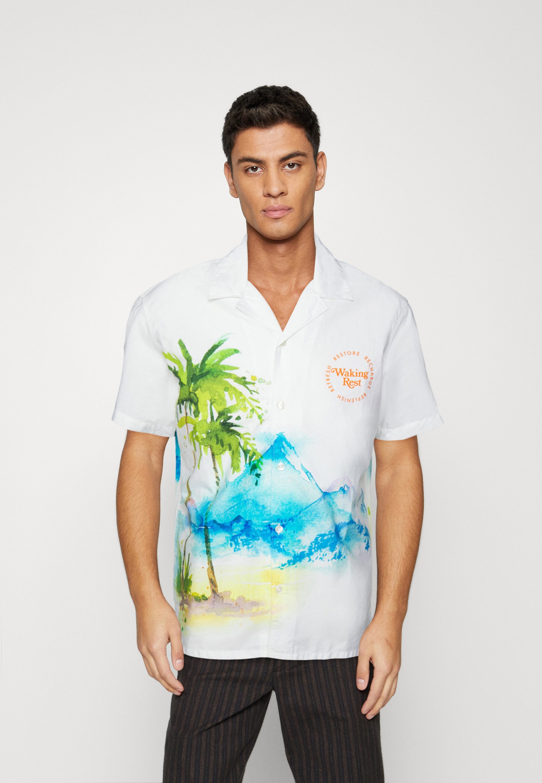Levi's® SUNSET CAMP - Shirt - birch/off-white