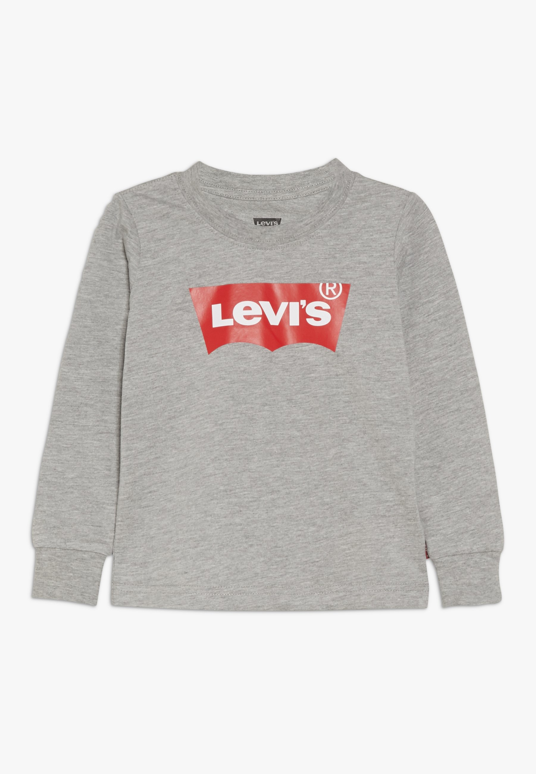 Levi's® BATWING TEE - Long sleeved top - grey heather/grey