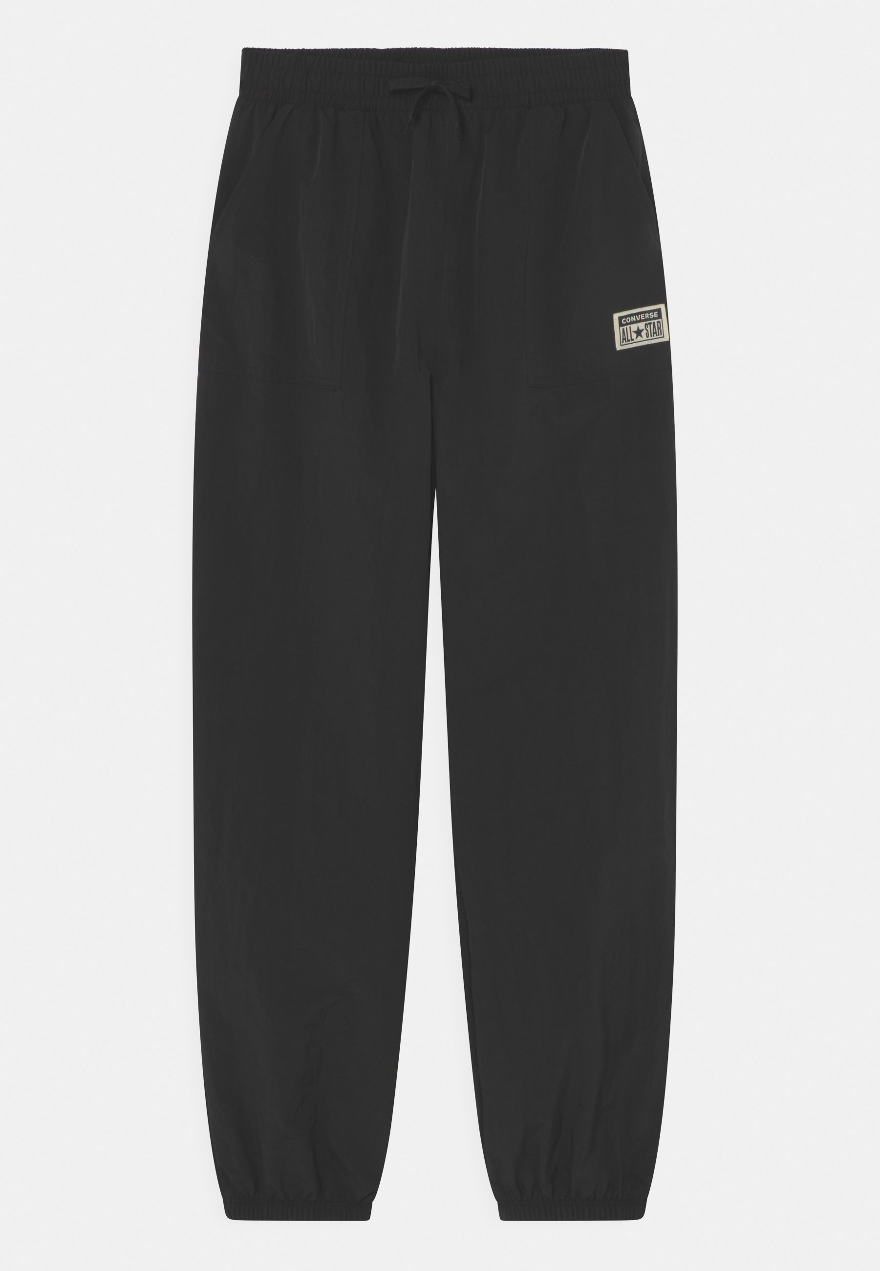 Converse WOVEN UNISEX - Tracksuit bottoms - black
