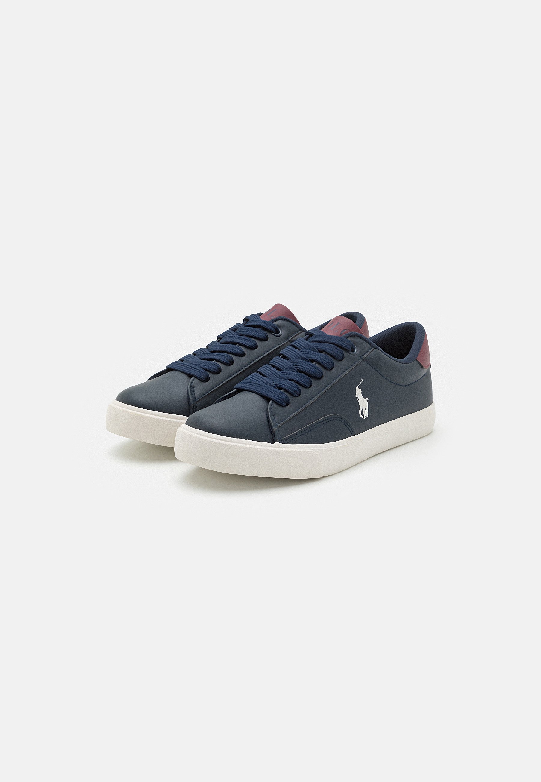 Polo Ralph Lauren THERON UNISEX - Trainers - navy/wine/cream/dark blue