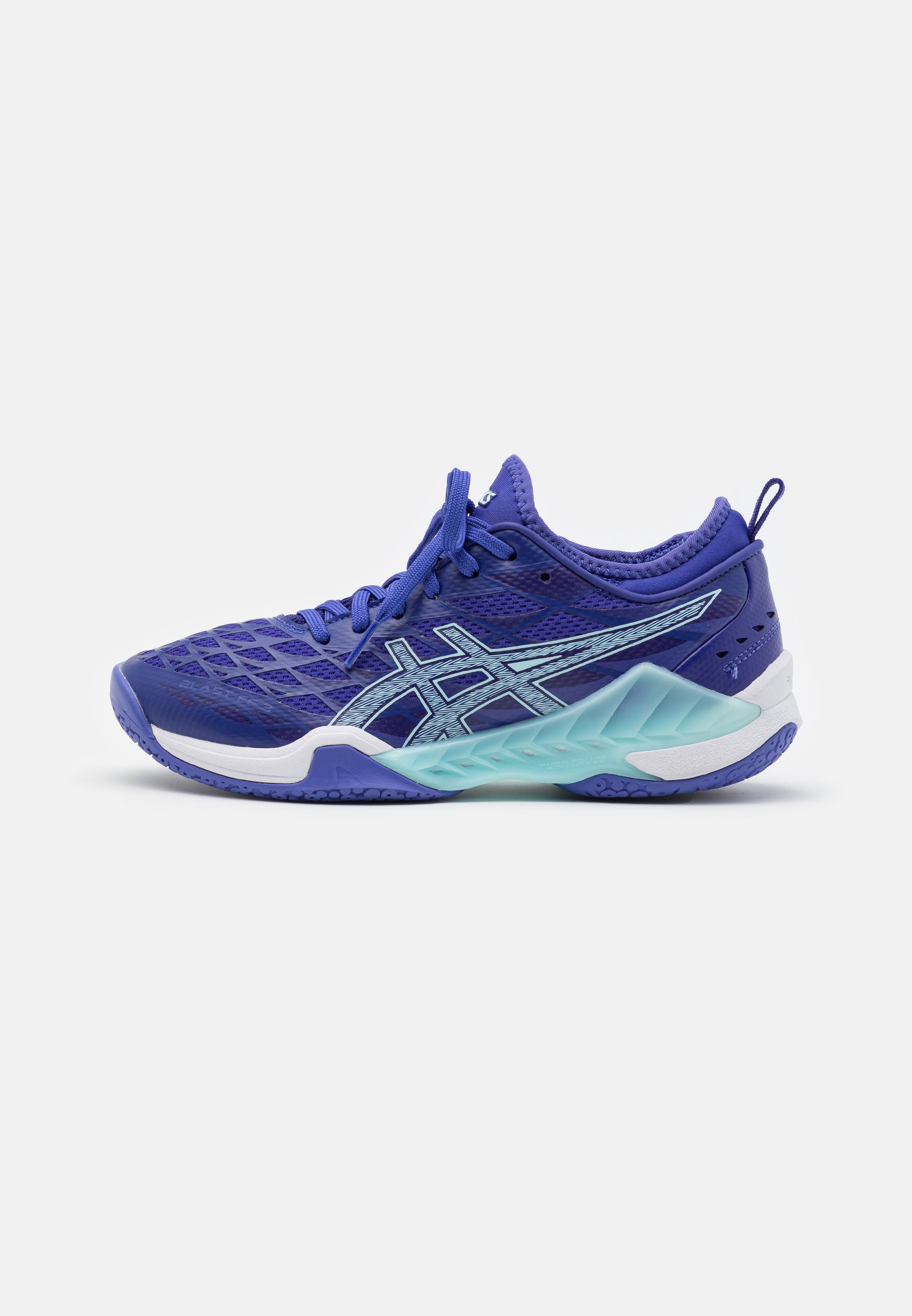 ASICS BLAST FF 3 - Handball shoes - eggplant/aquamarine/purple