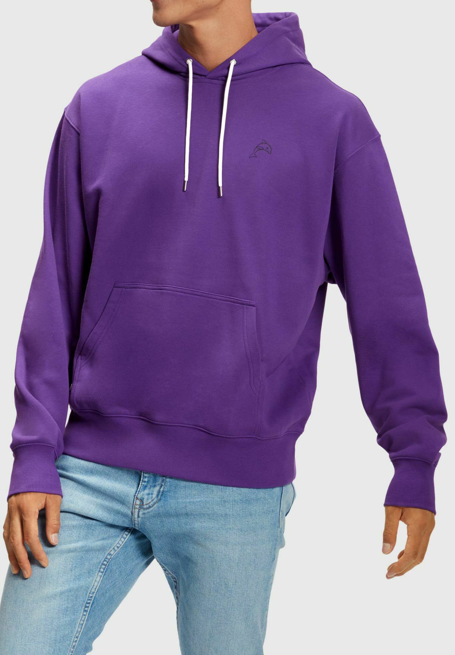Esprit COLOR DOLPHIN - Hoodie - berry purple/dark red