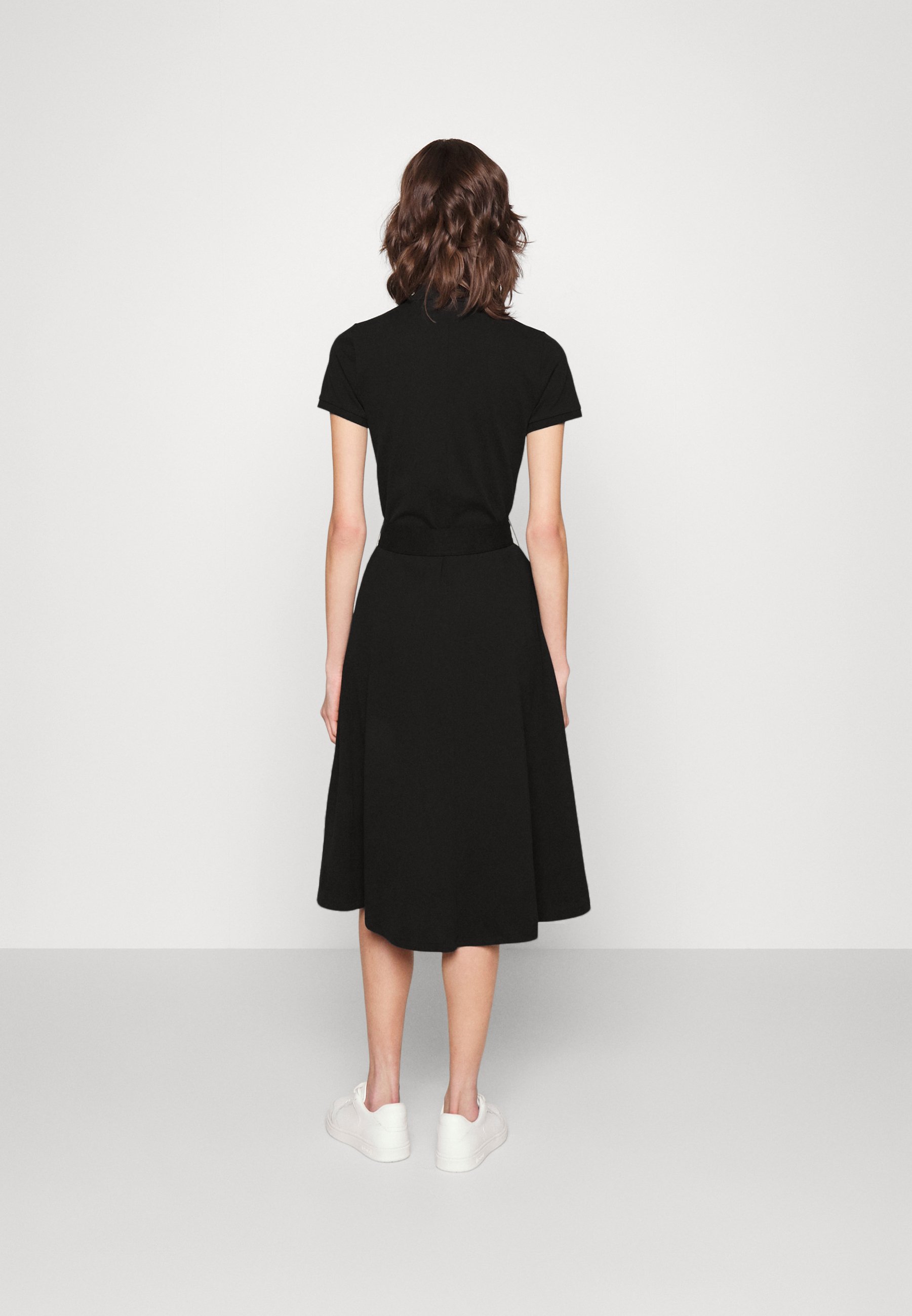 Polo Ralph Lauren SHORT SLEEVE DAY DRESS - Jersey dress - black