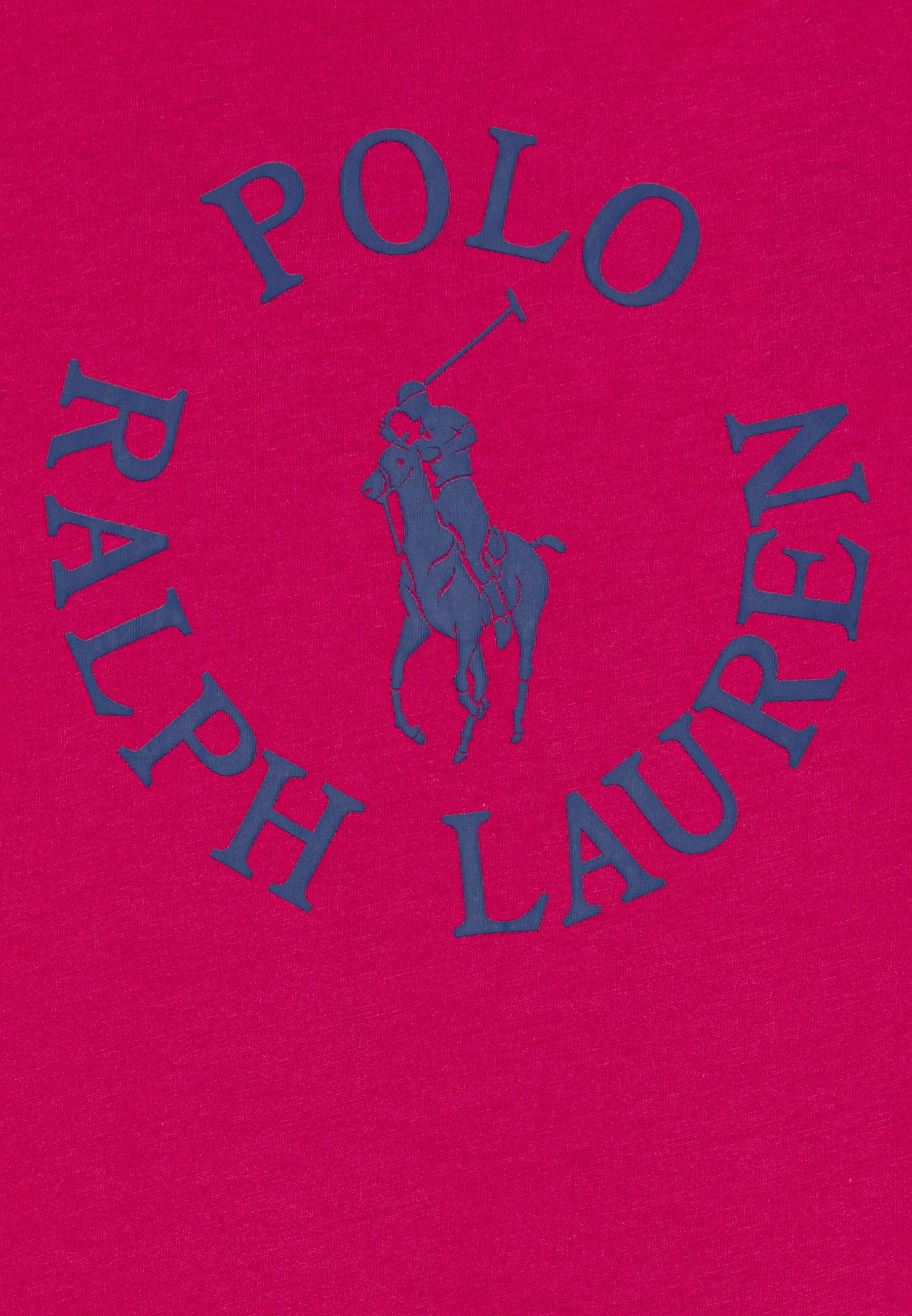 Polo Ralph Lauren GRAPHIC  - Print T-shirt - preppy pink/chalet blue/pink