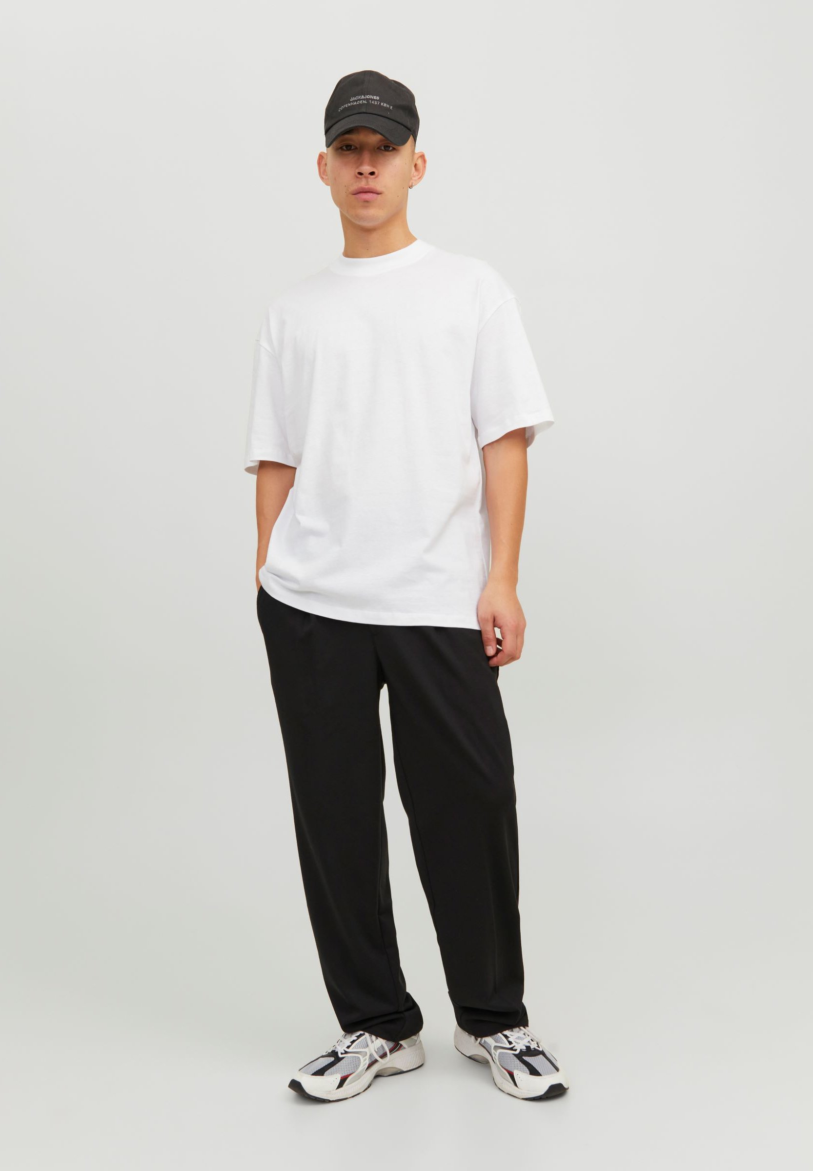 Jack &Jones JJETIMO TEE - Basic T-shirt - white