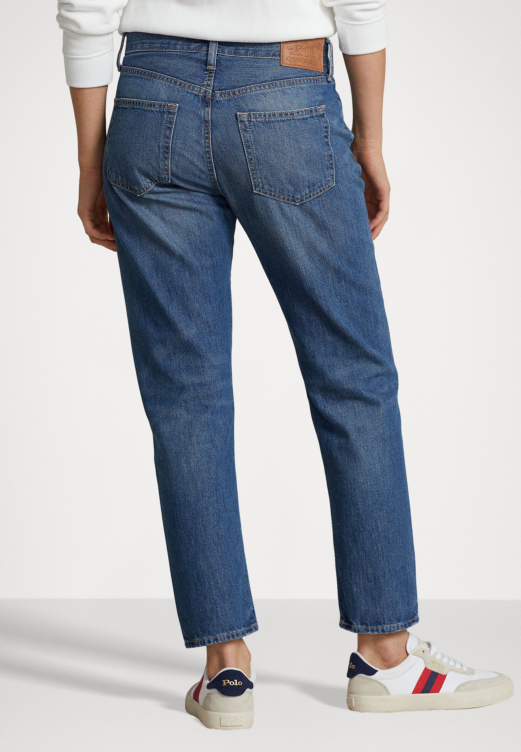 Polo Ralph Lauren STANDARD ANKLE BOYFRIEND - Relaxed fit jeans - eldir wash/blue