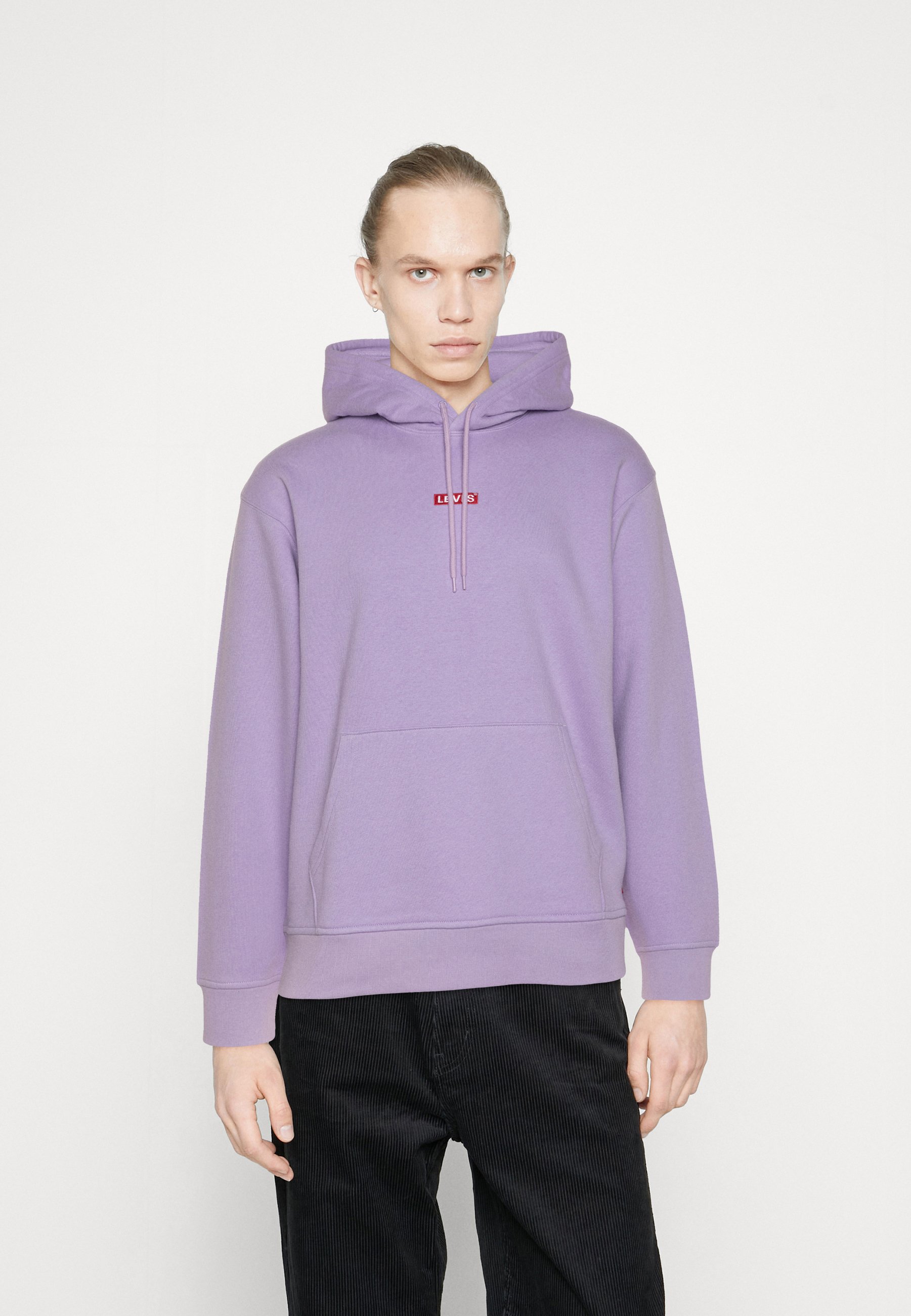 Levi's® RELAXED BABY TAB HOODIE - Sweatshirt - purple rose/lilac