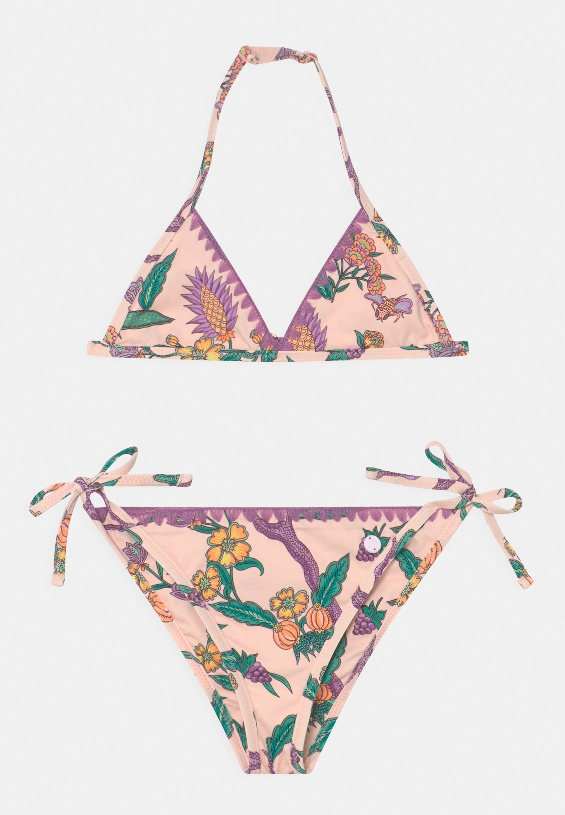 Scotch & Soda ALL-OVER PRINTED CROCHET EDGE - Bikini - pink