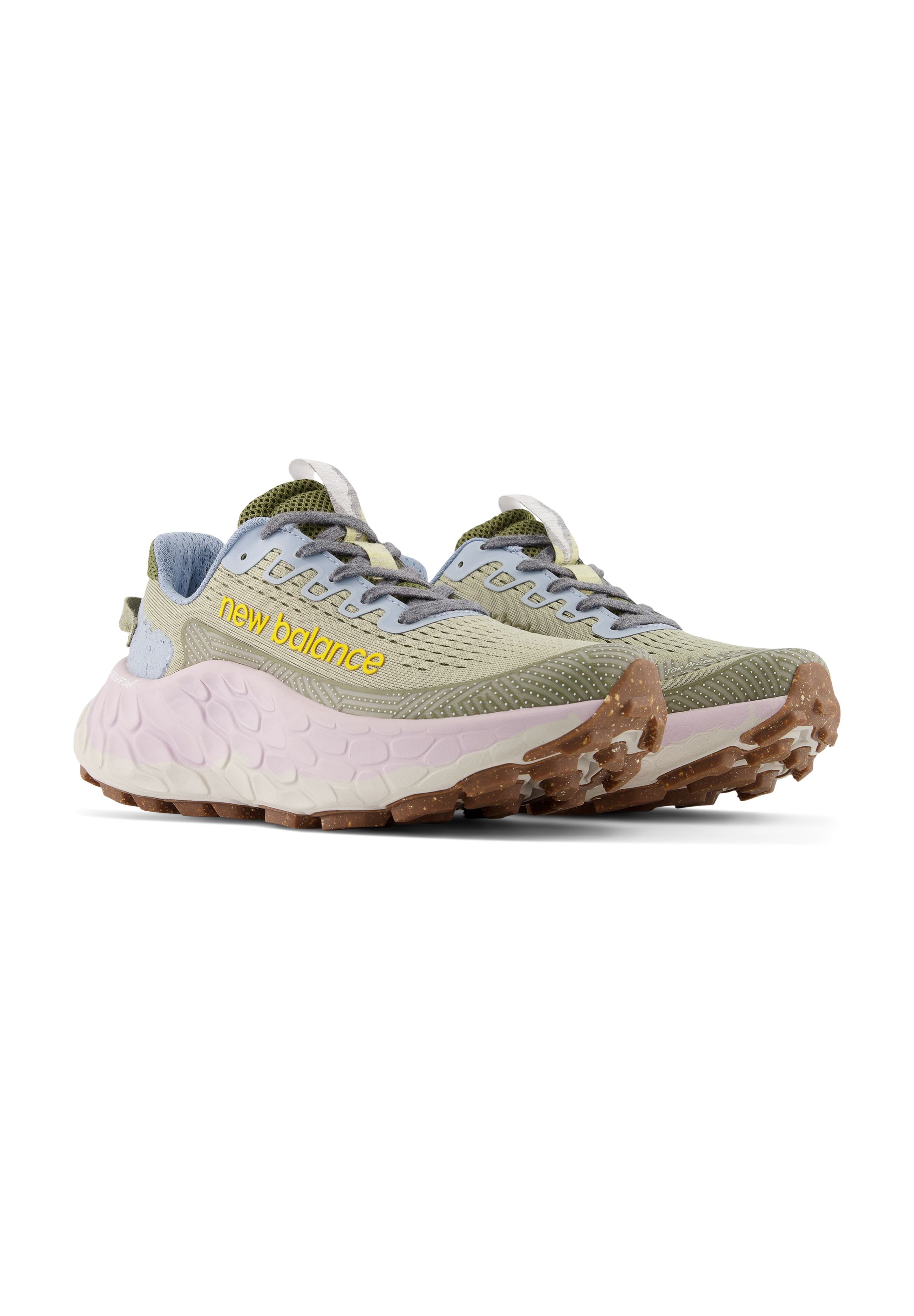 NB FRESH FOAM X MORE - Trail running shoes - fatigue green/khaki