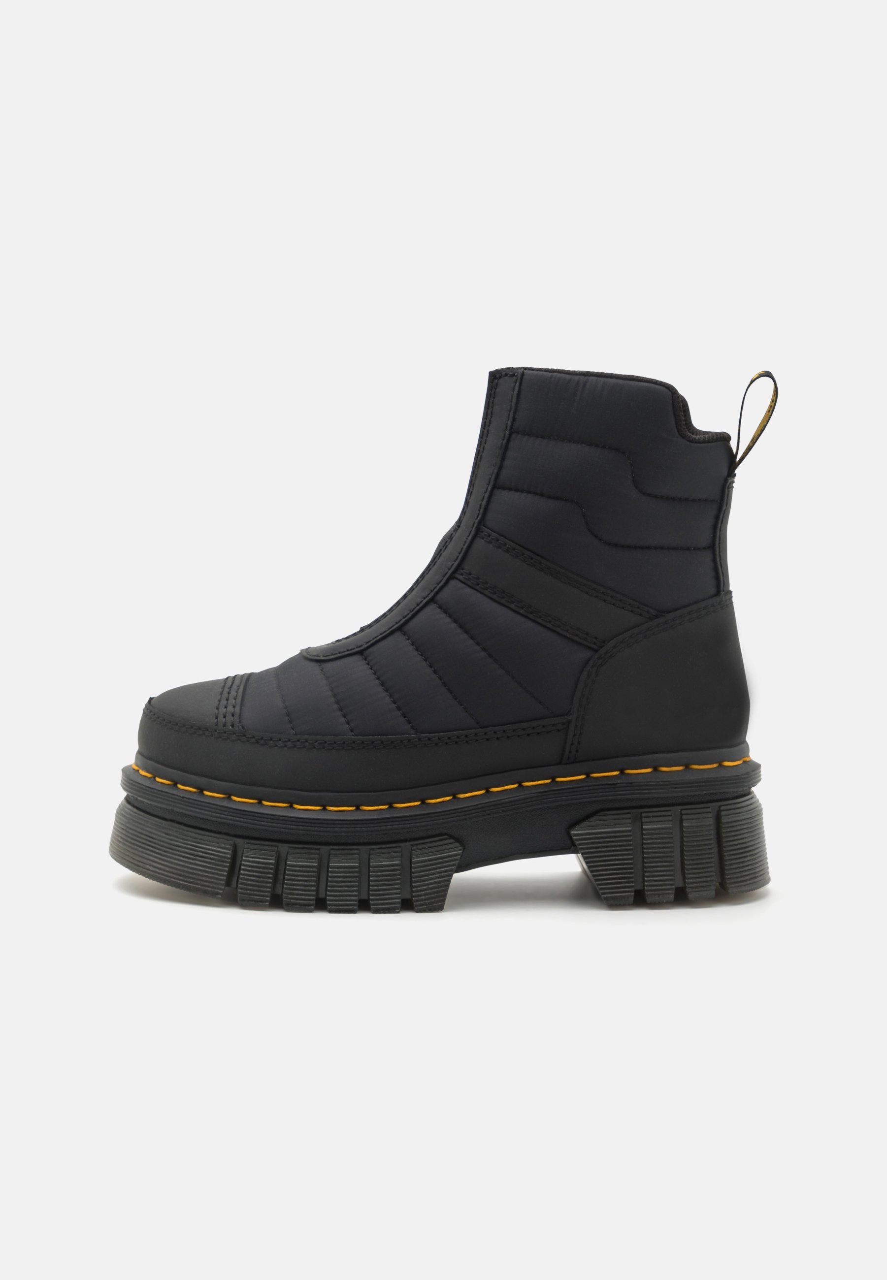 Dr. Martens AUDRICK CHELSEA  - Platform ankle boots - black/black