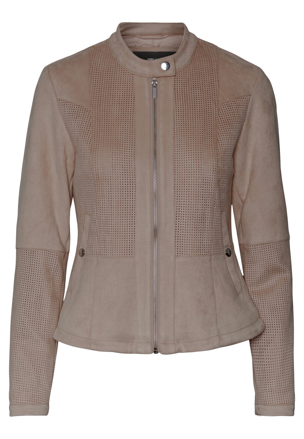 Vero Moda VMJOSE LUCIA JACKET - Faux leather jacket - brownie/brown