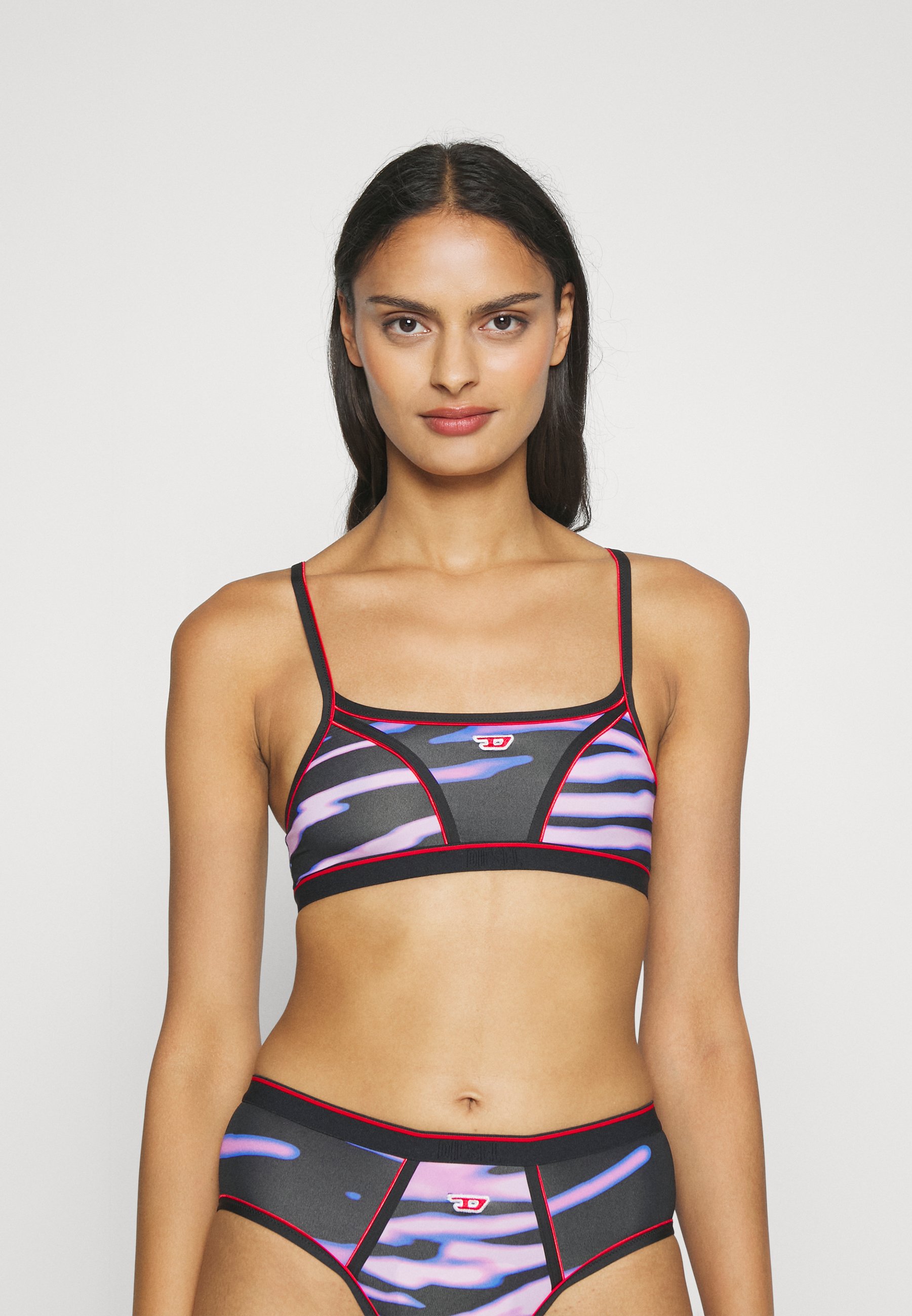 Diesel NIKIS - Bustier - pink/purple/pink