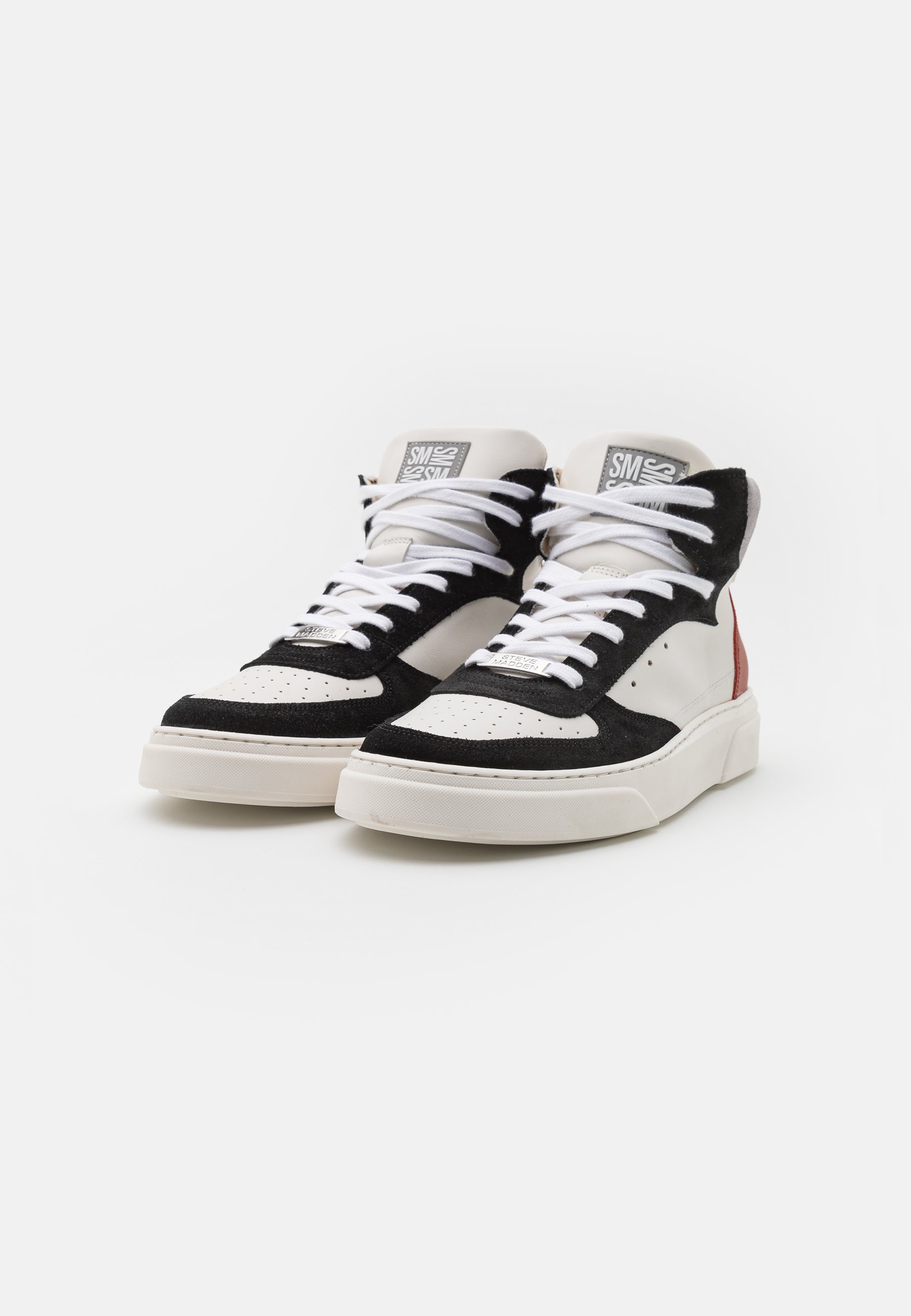 Steve Madden High-top trainers - off-white/black/biscuit/off-white