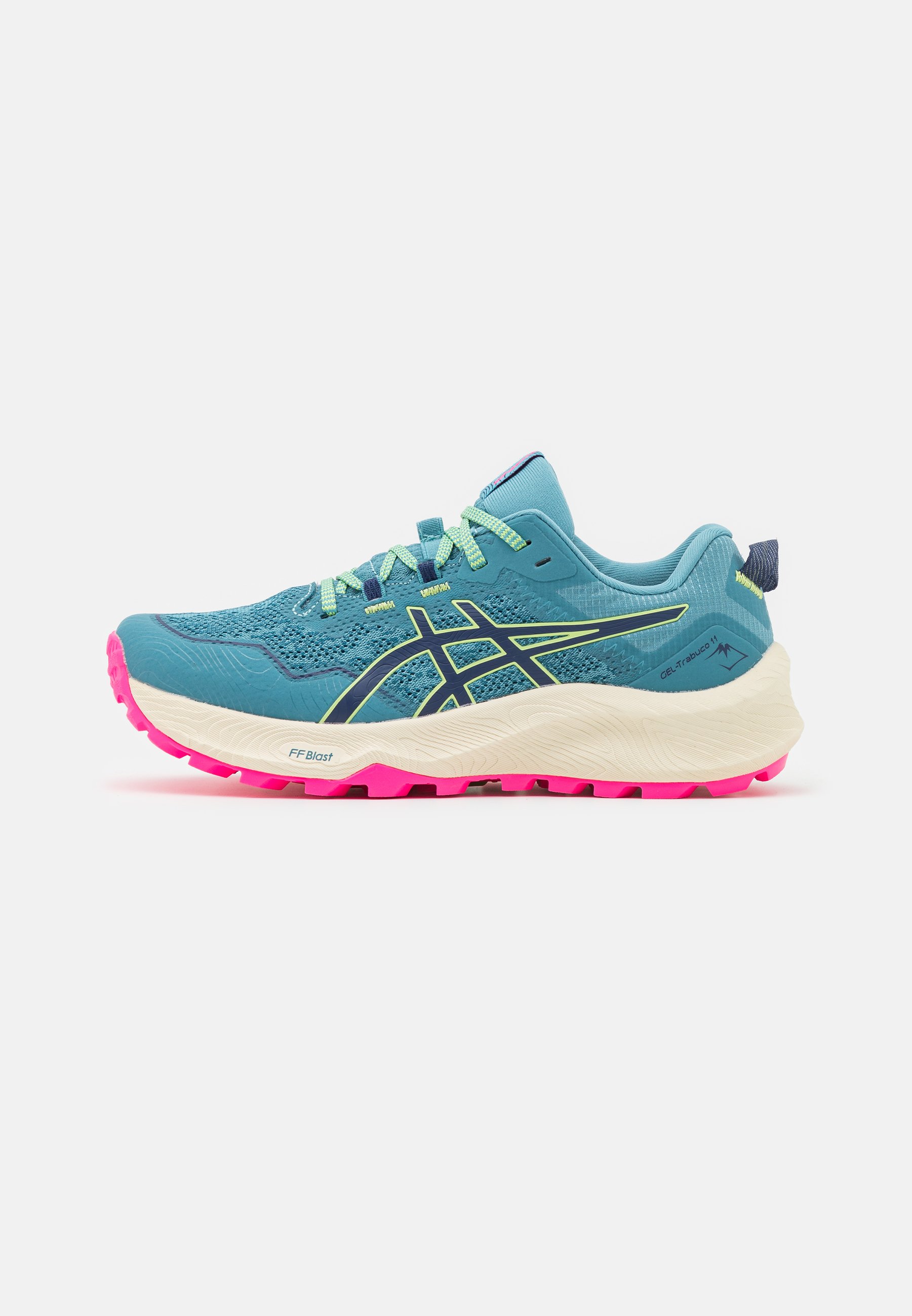 ASICS GEL TRABUCO 11 - Trail running shoes - gris blue/deep ocean/blue