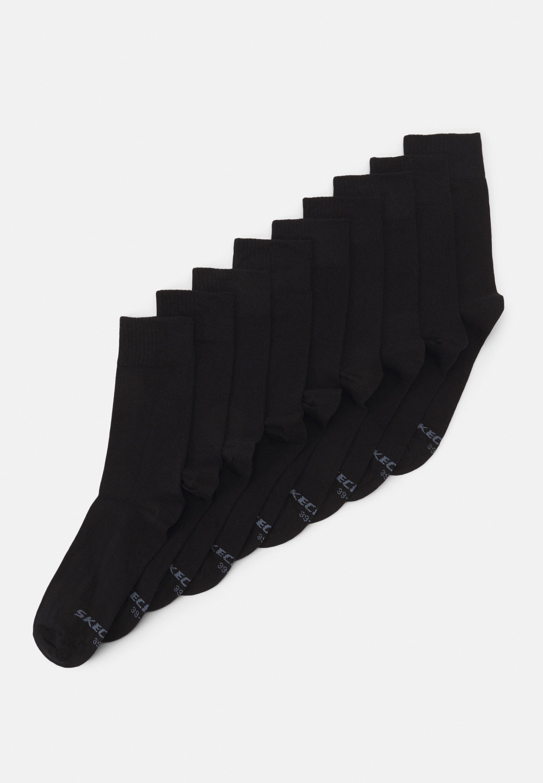Skechers 9 PACK - Socks - black