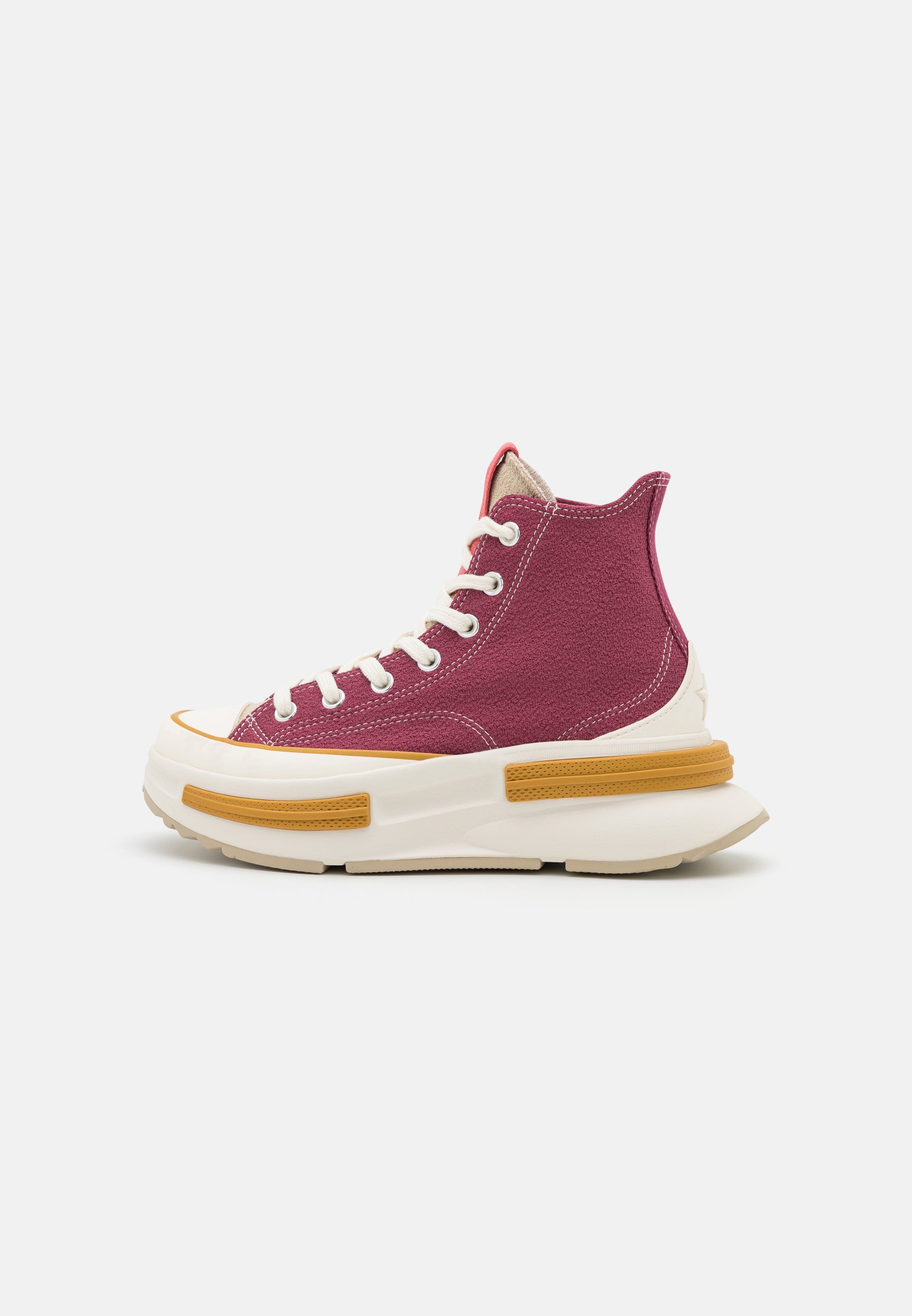 Converse RUN STAR LEGACY  WORKWEAR TEXTILES - High-top trainers - cherry vision/beach stone/berry