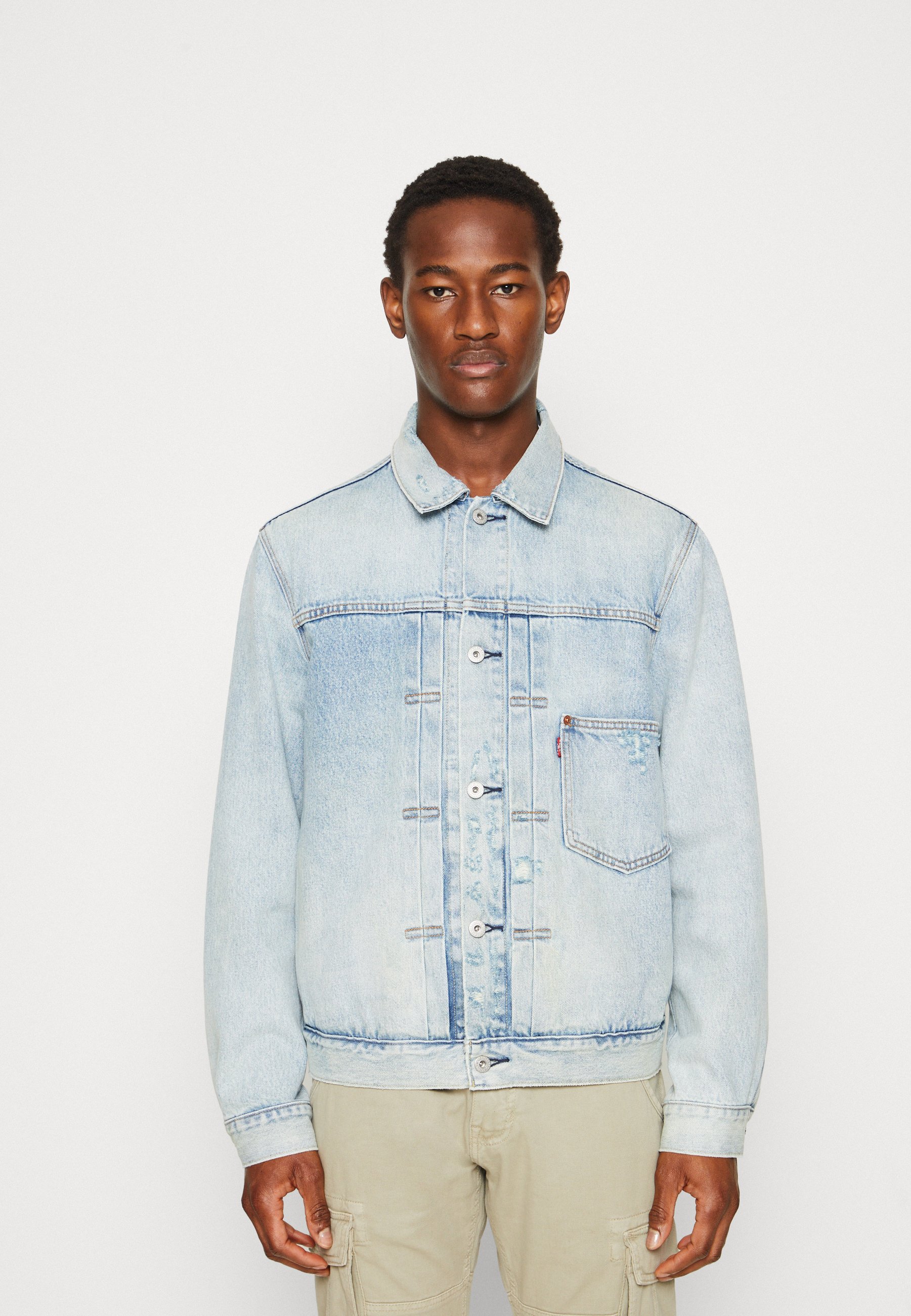 Levi's® TYPE I TRUCKER - Denim jacket - sophomore/light-blue denim