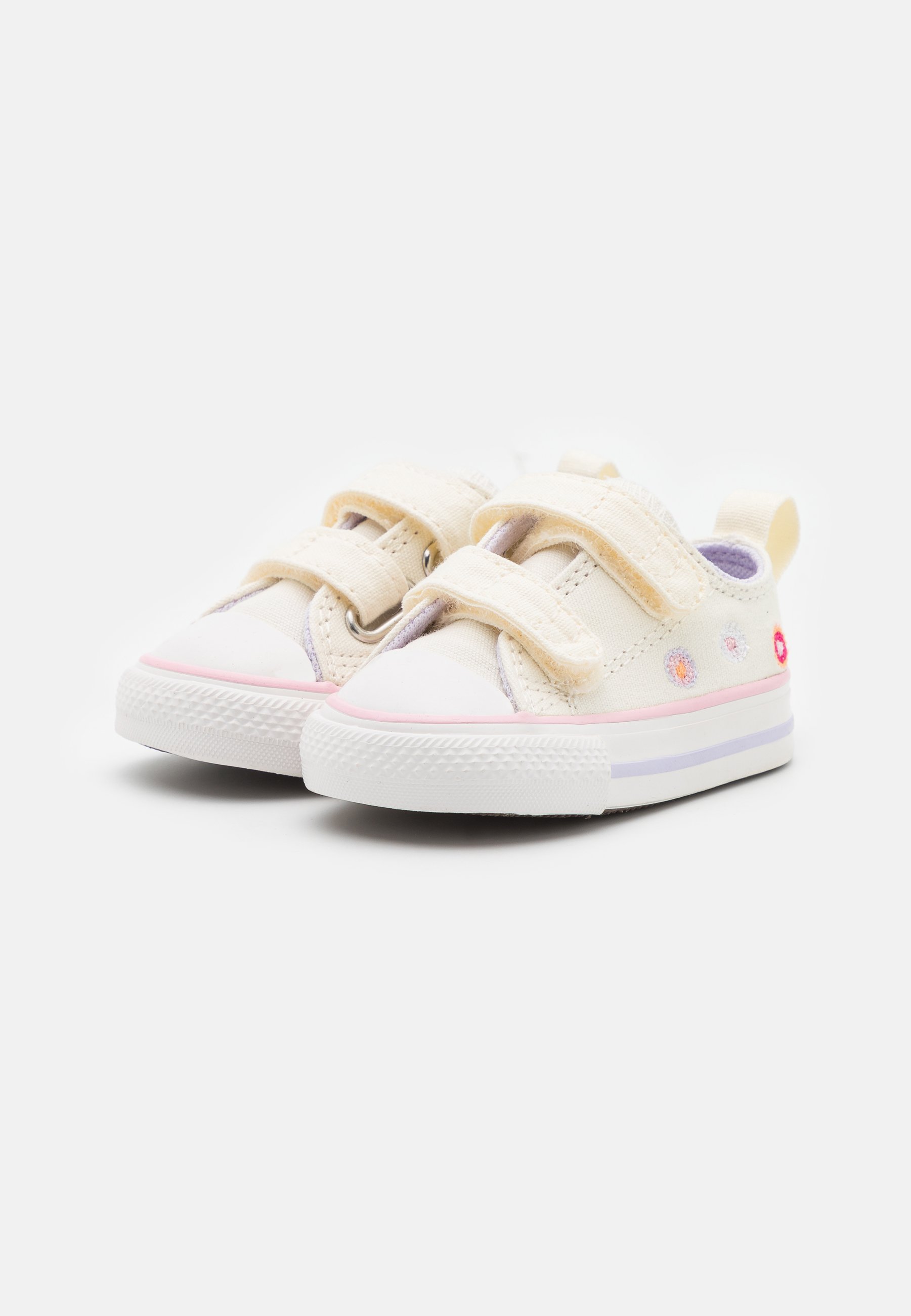 Converse CHUCK TAYLOR ALL STAR 2V UNISEX  - Trainers - egret/vintage white/sunrise pink/off-white