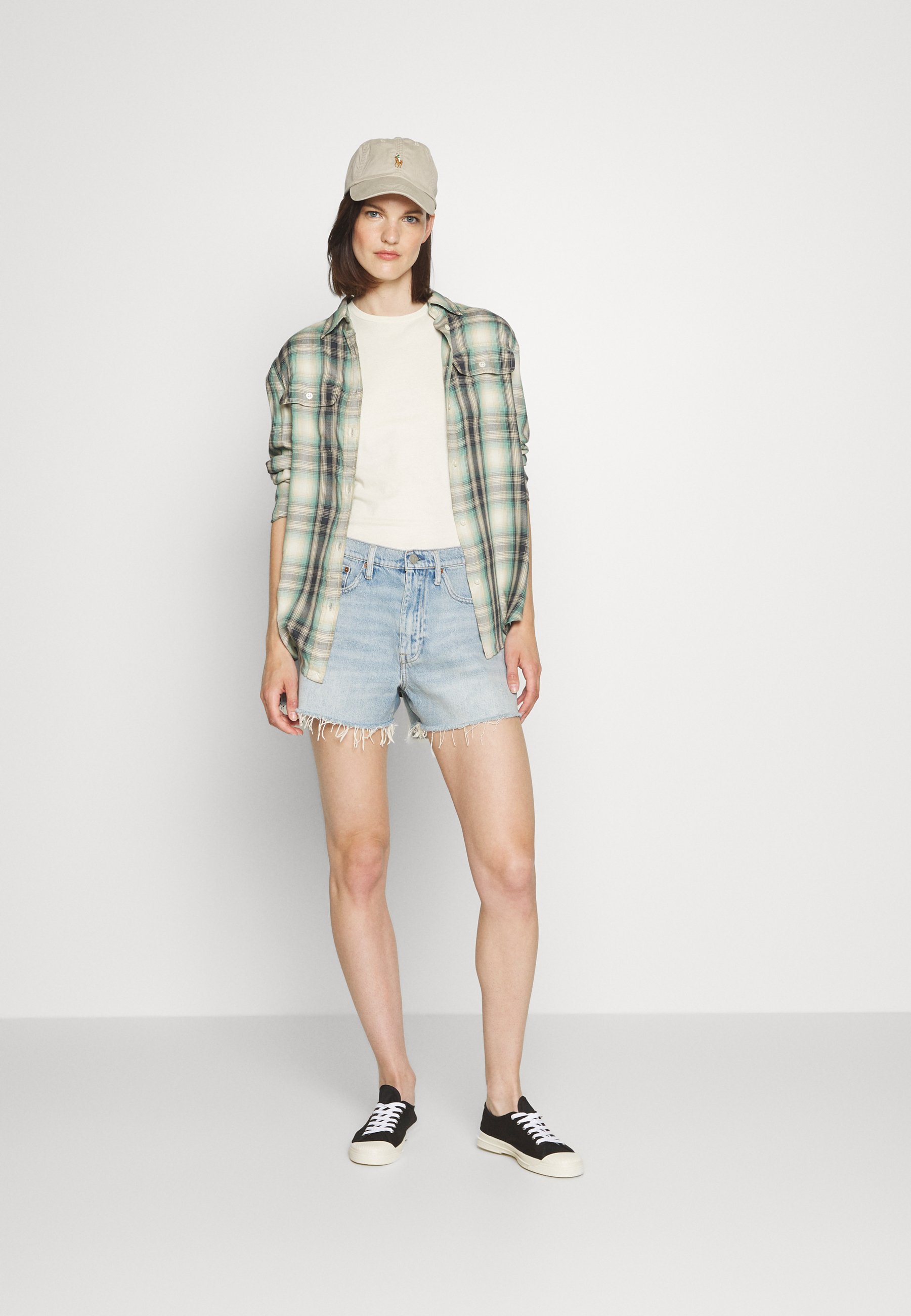 Polo Ralph Lauren SHORT SLEEVE - Basic T-shirt - ecru/off-white