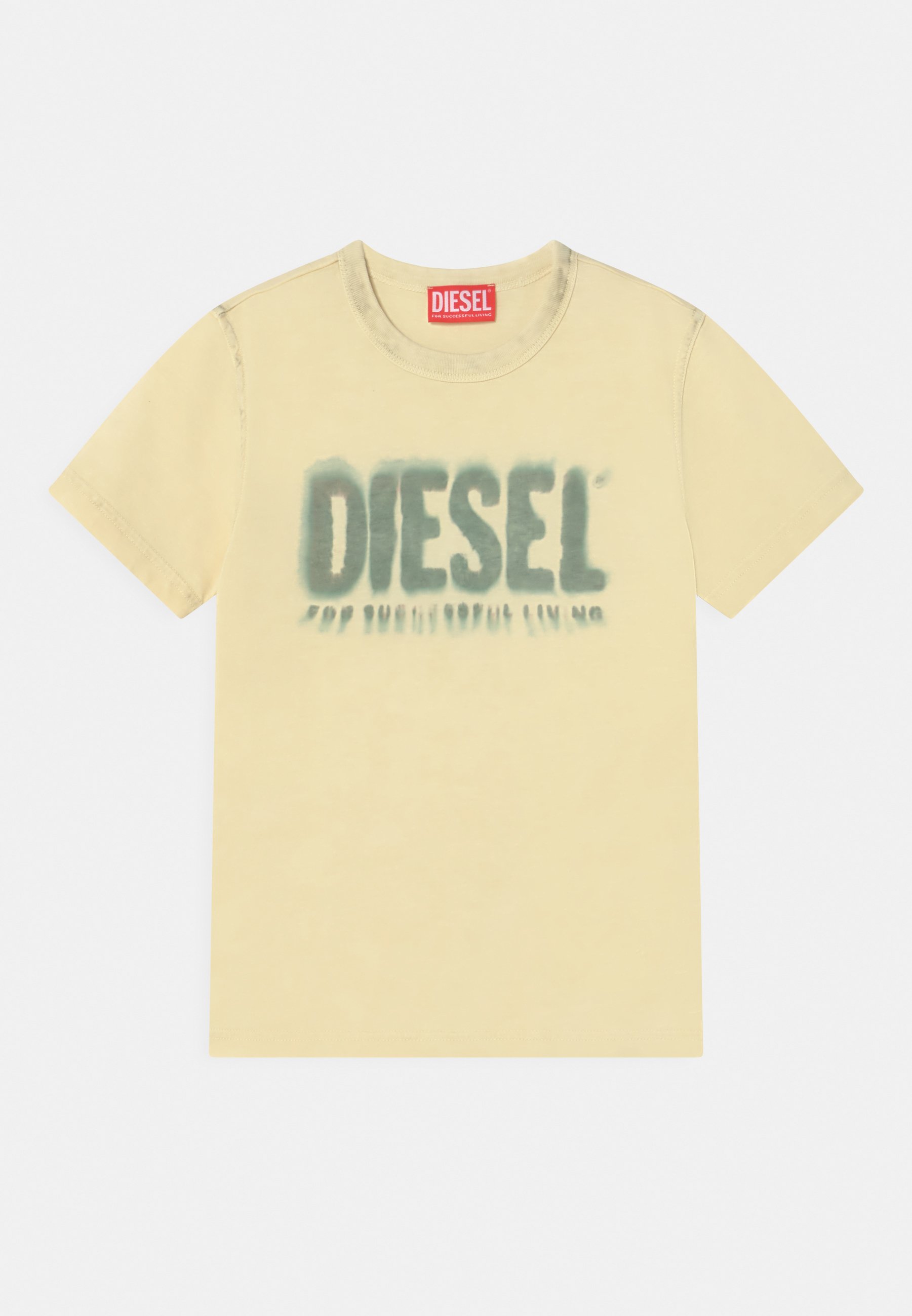 Diesel Print T-shirt - lemonade/yellow