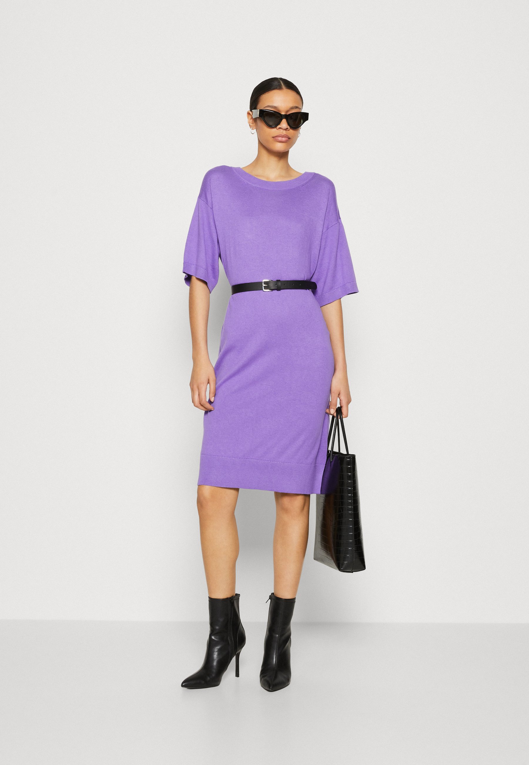 Esprit DRESS - Jumper dress - purple