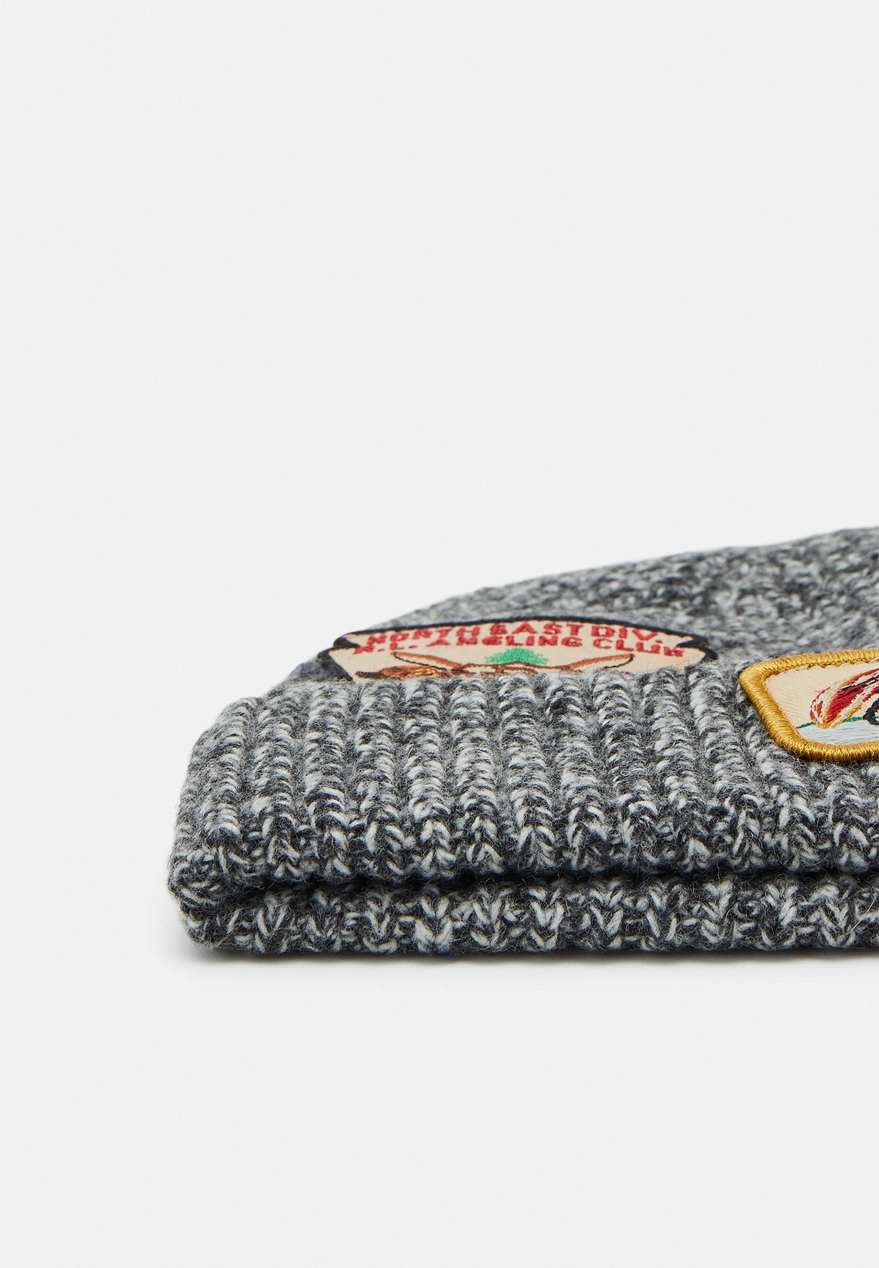 Polo Ralph Lauren PATCH HAT COLD WEATHER UNISEX - Beanie - charcoal/dark grey