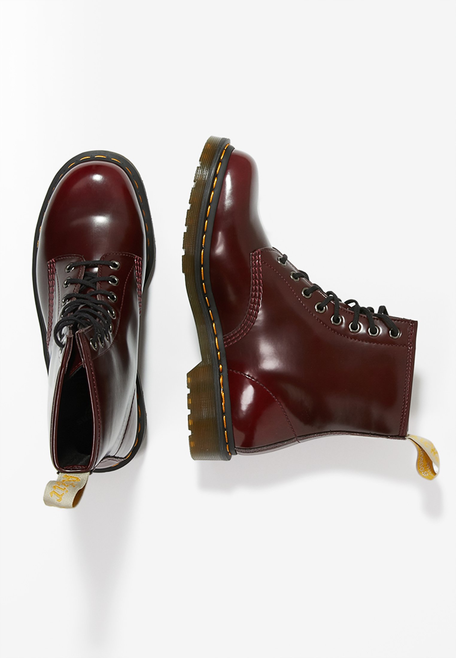 Dr. Martens WINCHESTER II BOOT 1460 VEGAN - Lace-up ankle boots - cherry/bordeaux