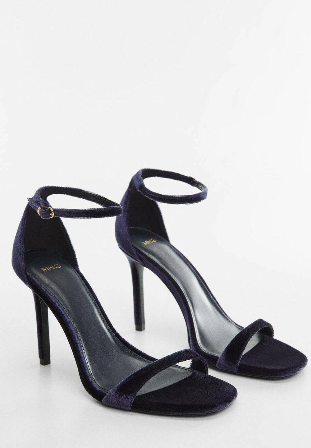Mango VIVIANE - High heeled sandals - nachtblauw/dark blue