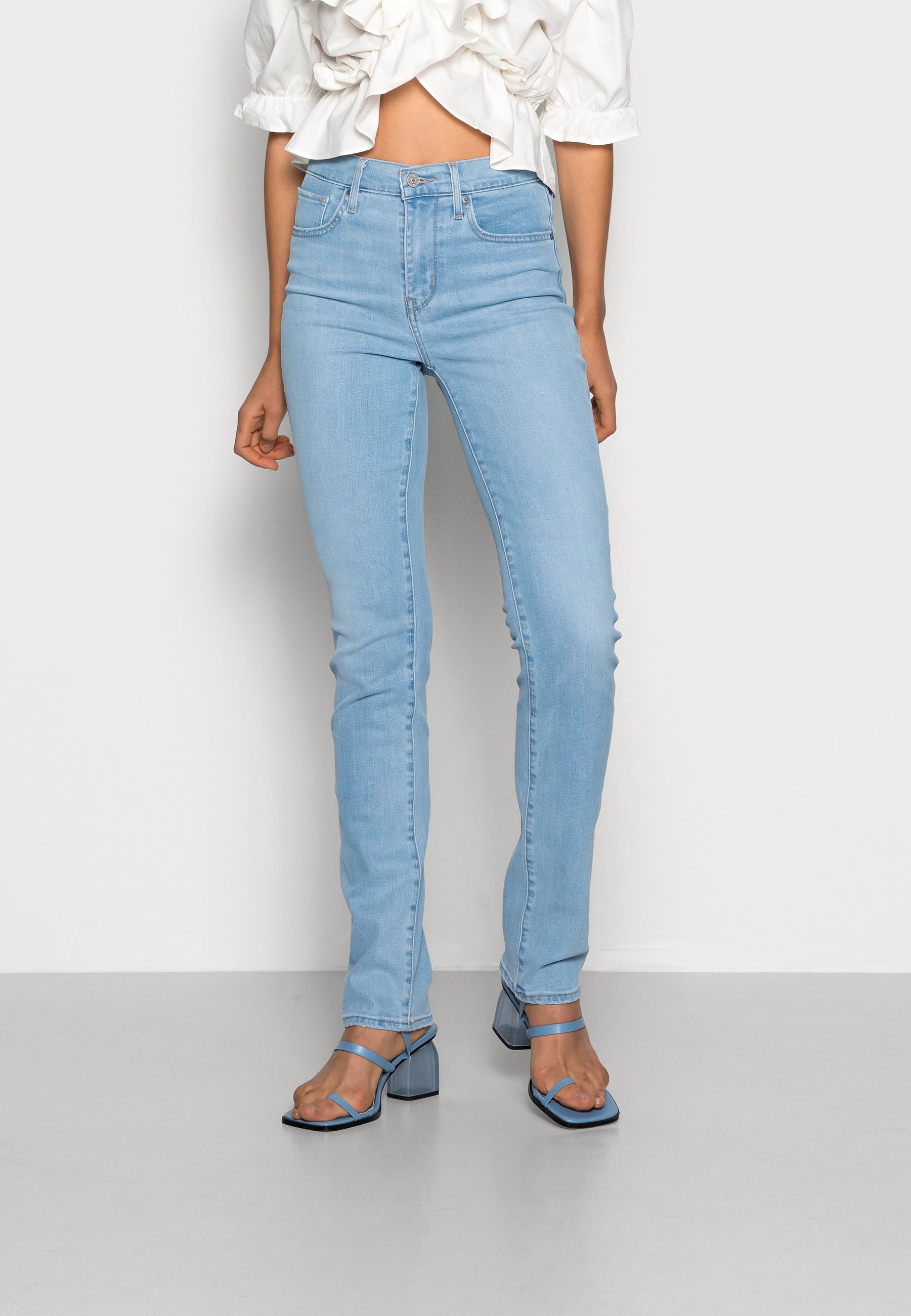 Levi's® HIGH RISE  - Straight leg jeans - rio launch/light-blue denim