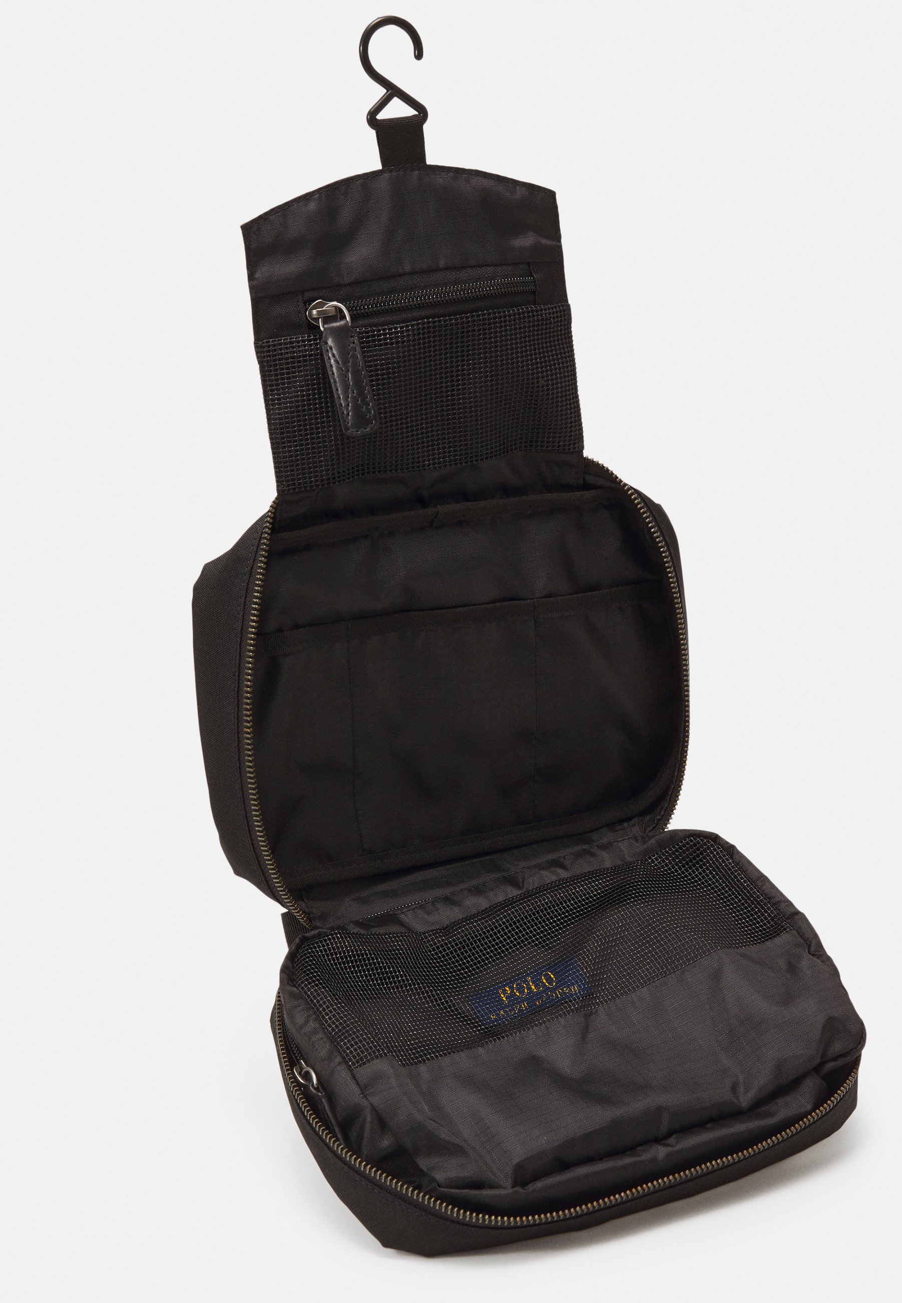 Polo Ralph Lauren KIT MEDIA BAG SMALL UNISEX - Wash bag - black