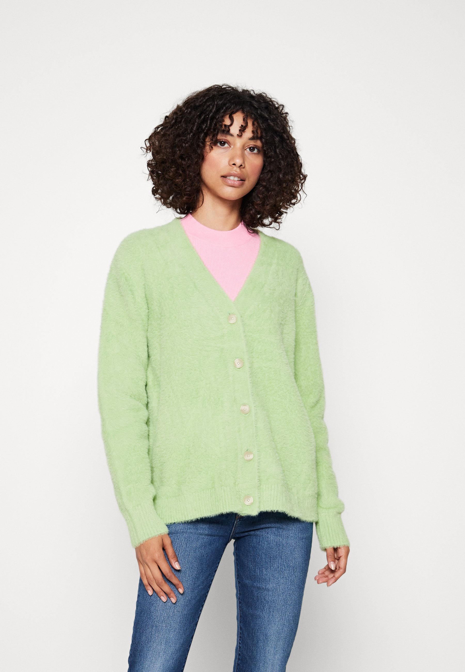 Levi's® DAD CARDIGAN - Cardigan - electric green/green