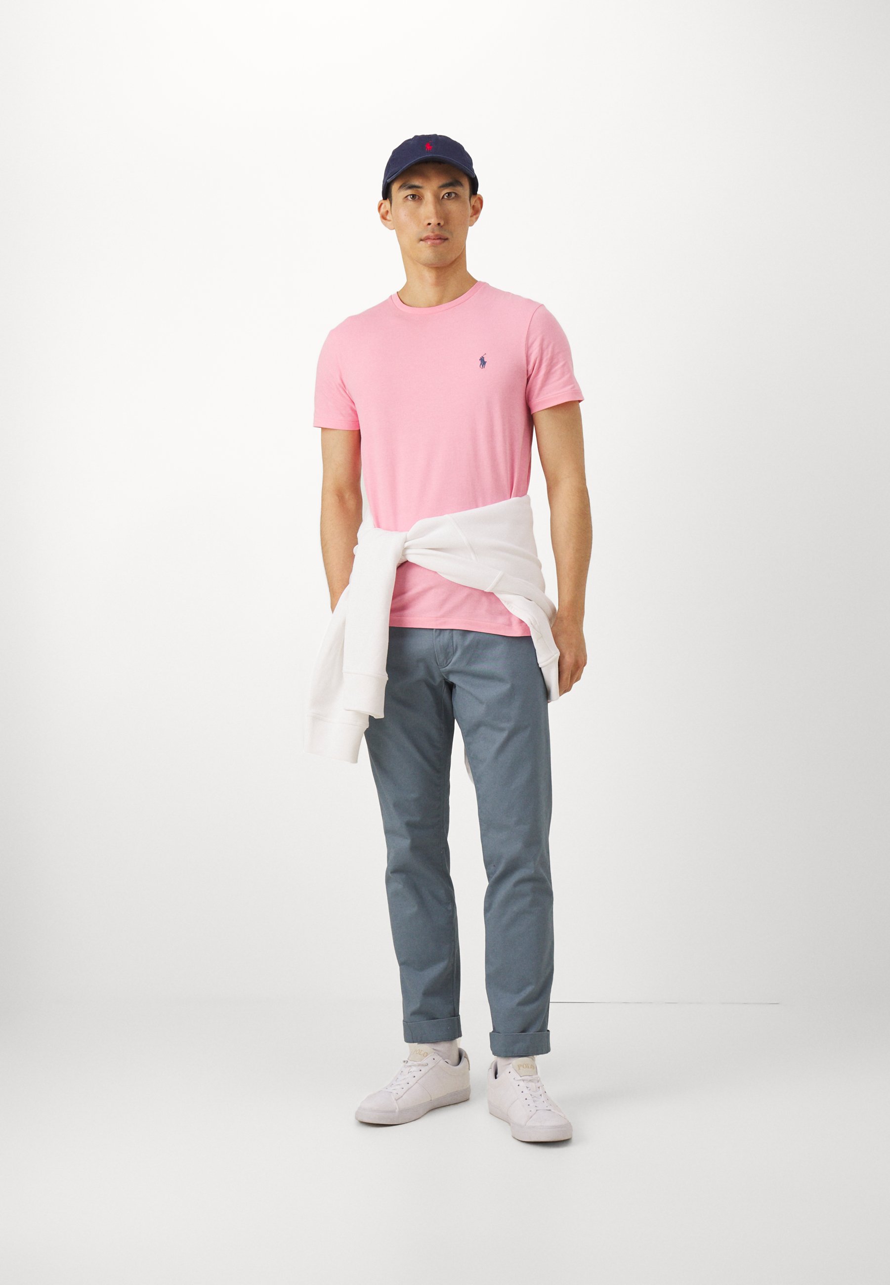 Polo Ralph Lauren SHORT SLEEVE - Basic T-shirt - course pink/pink