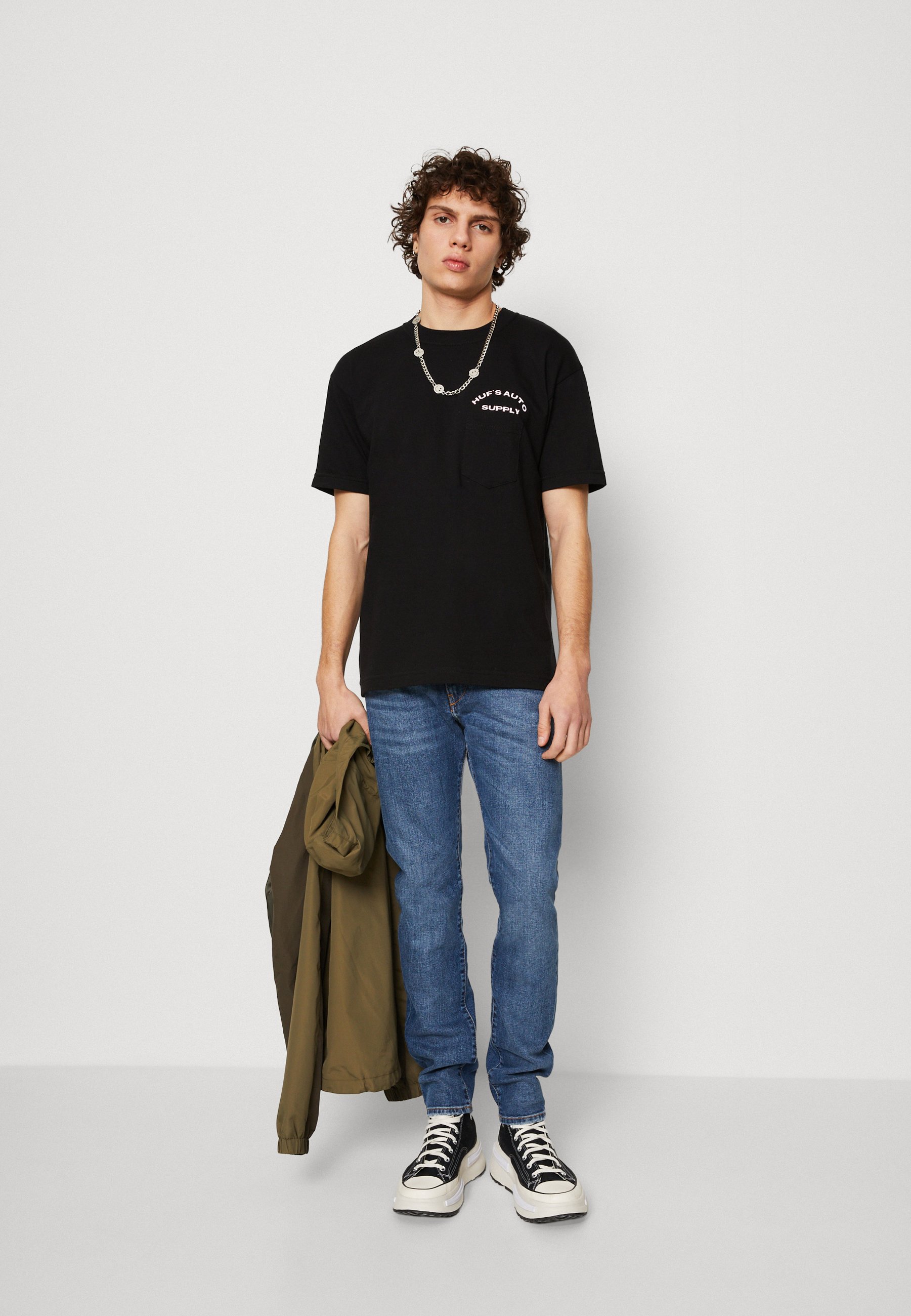 Diesel 2019 D STRUKT - Jeans Tapered Fit - denim/blue denim