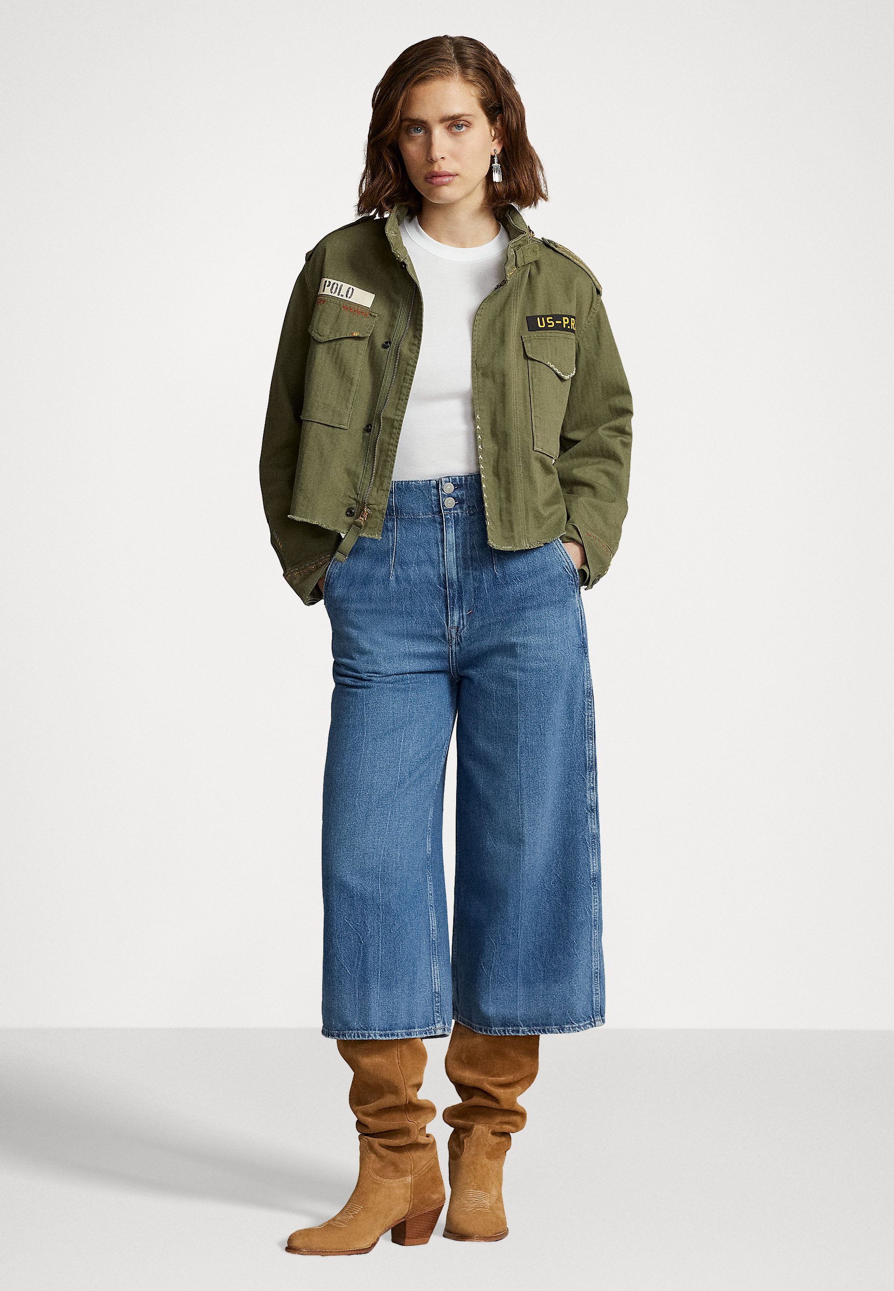 Polo Ralph Lauren UNLINED FIELD JACKET - Summer jacket - olive mountain/green