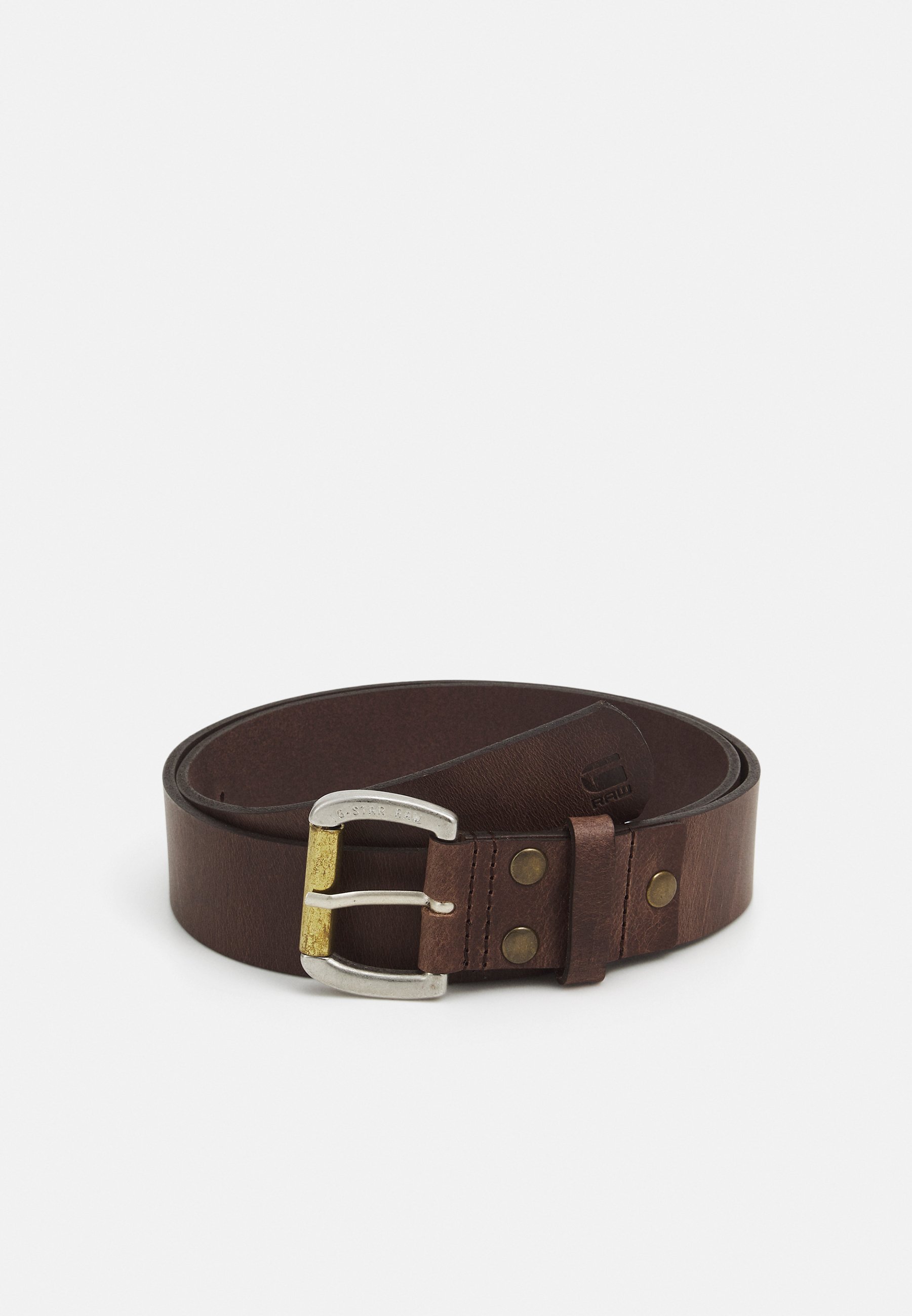 G-Star DAST BELT UNISEX - Belt - dark brown/oxide stone/brown
