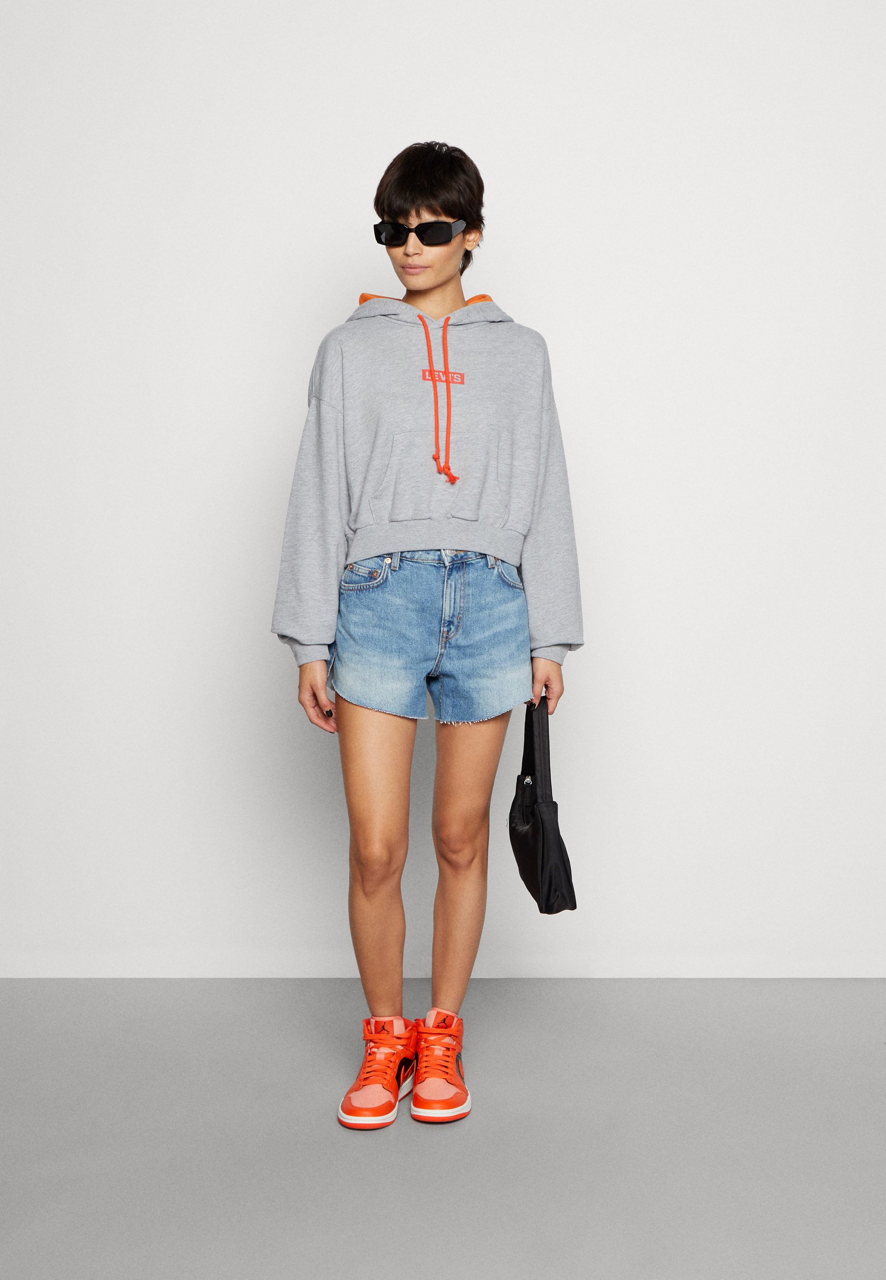 Levi's® GRAPHIC LAUNDRY HOODIE - Sweatshirt - grey