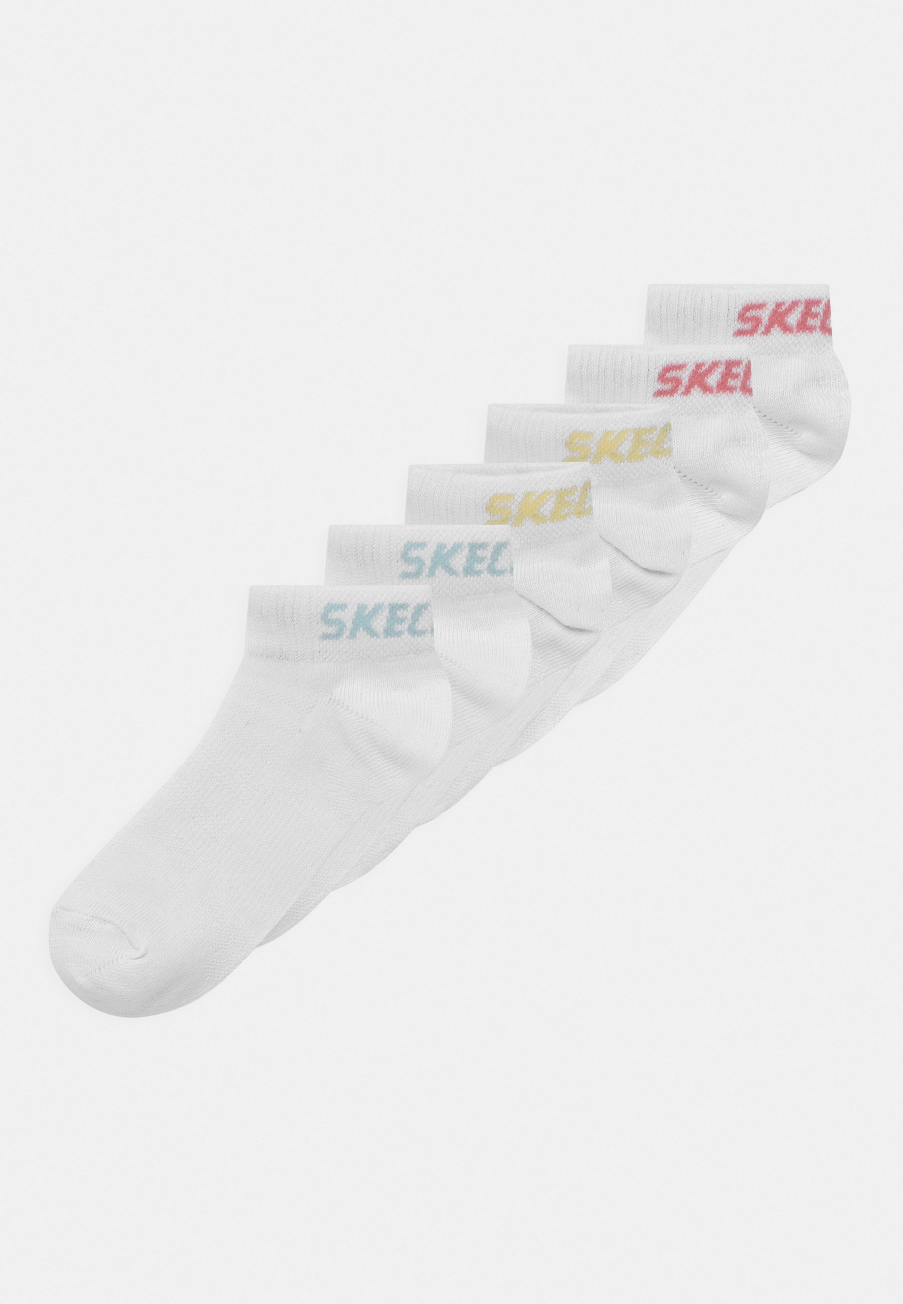 Skechers VENTILATION 6 PACK UNISEX - Socks - white