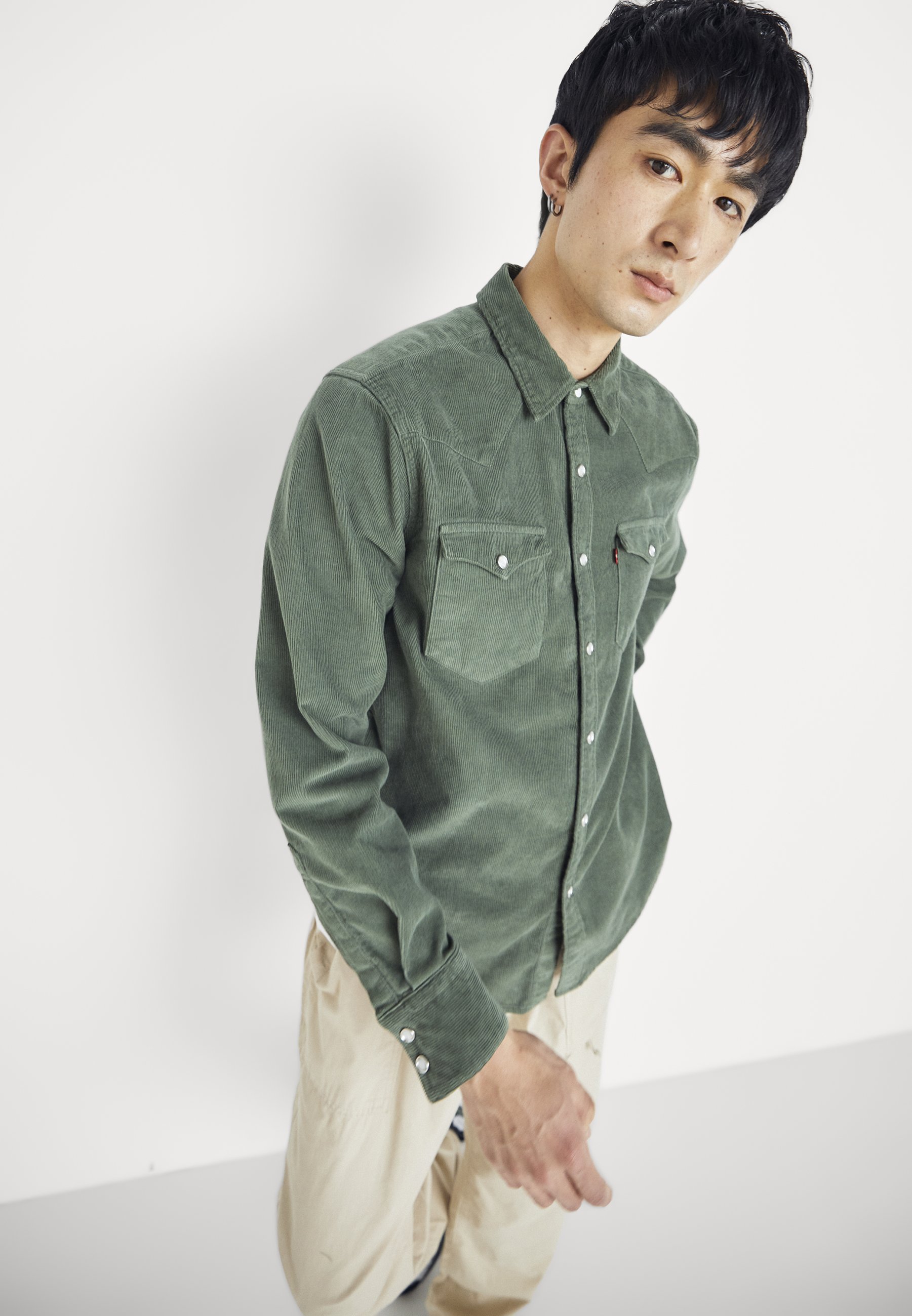Levi's® BARSTOW WESTERN STANDARD - Shirt - thyme/olive