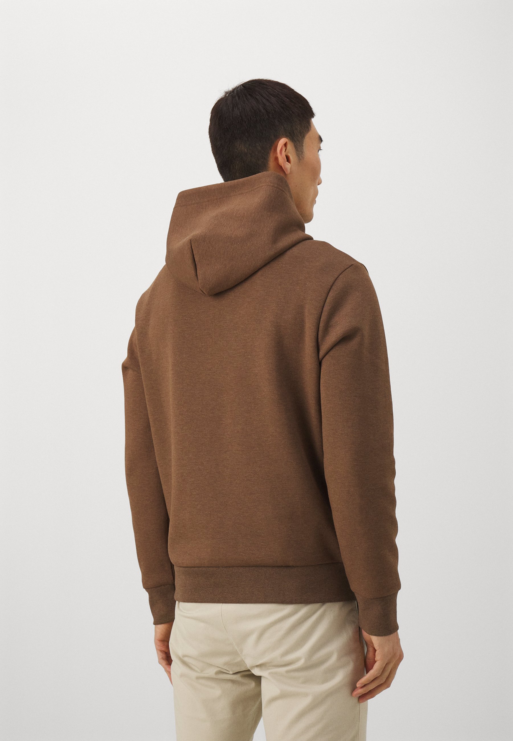 Polo Ralph Lauren LONG SLEEVE - Sweatshirt - cedar heather/dark brown