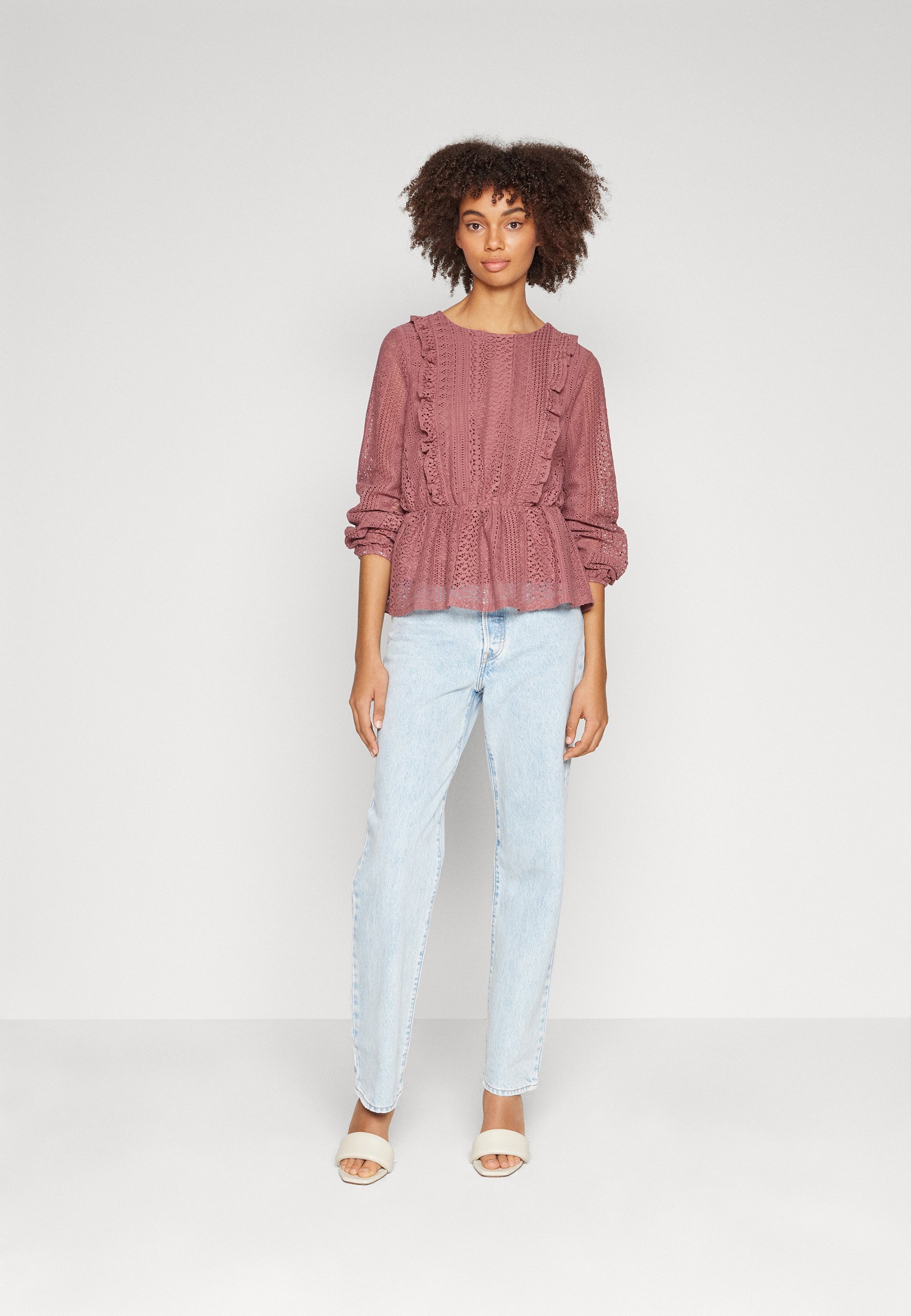 Vero Moda VMHONEY - Blouse - rose brown/light pink